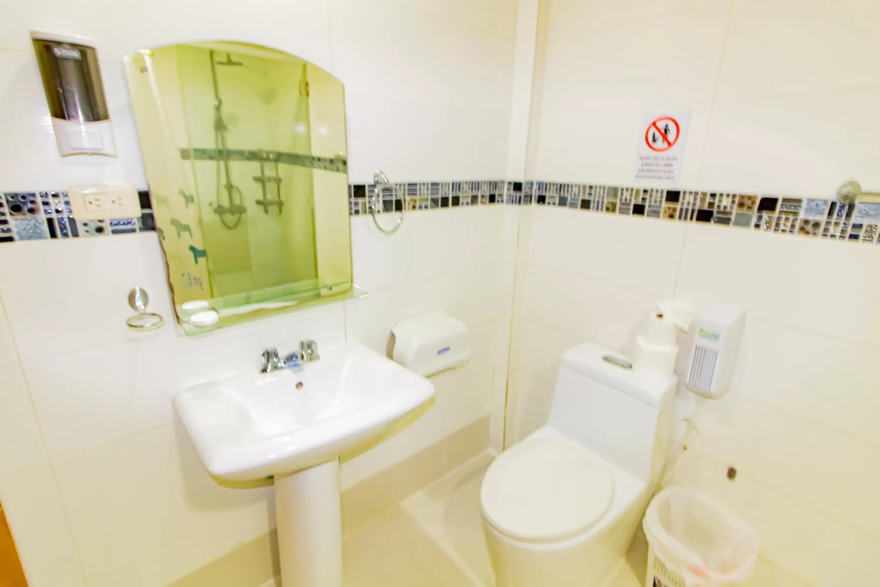 Bathroom in Hotel La Casona Dorada