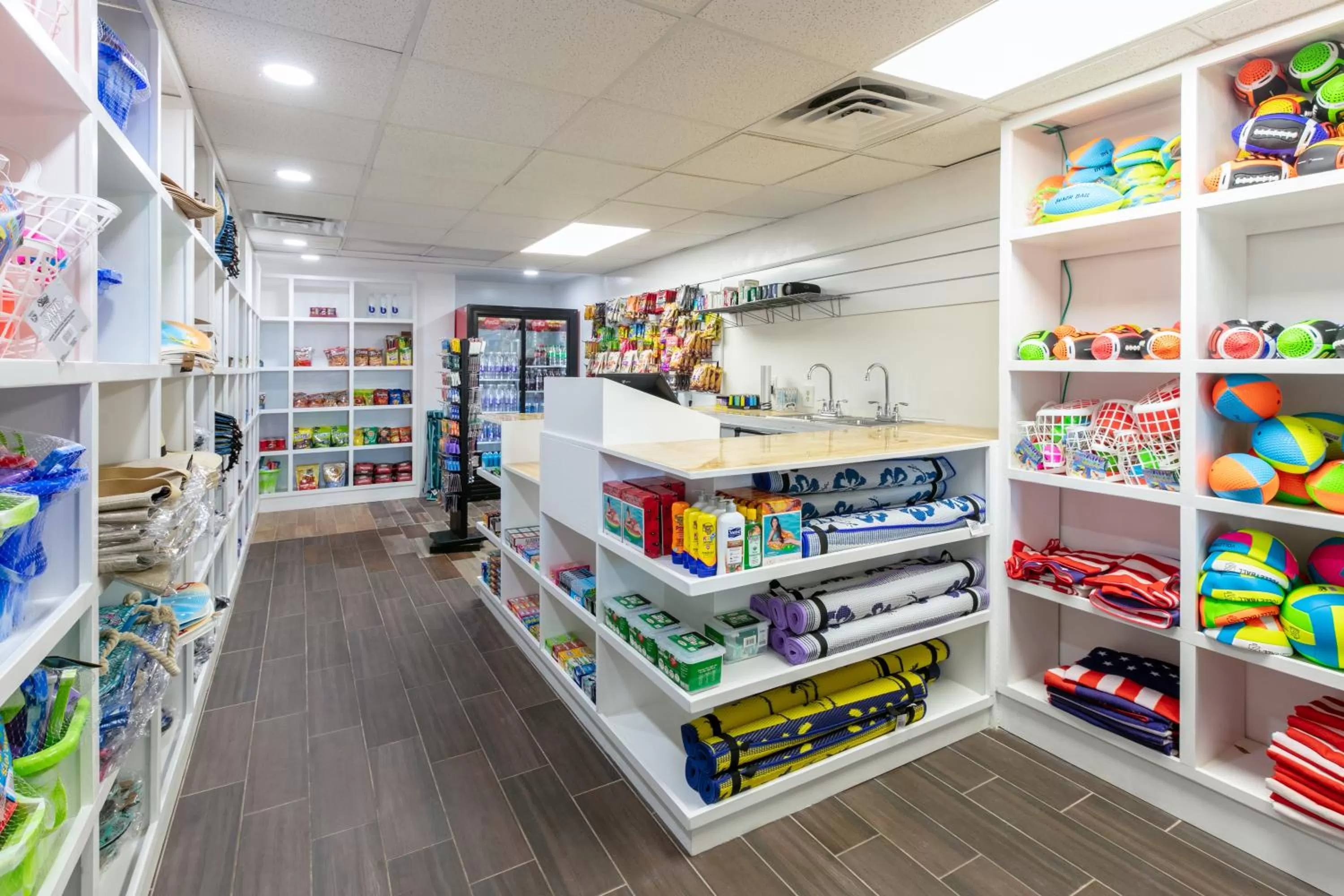 On-site shops in Wyndham Corpus Christi Resort North Padre Island