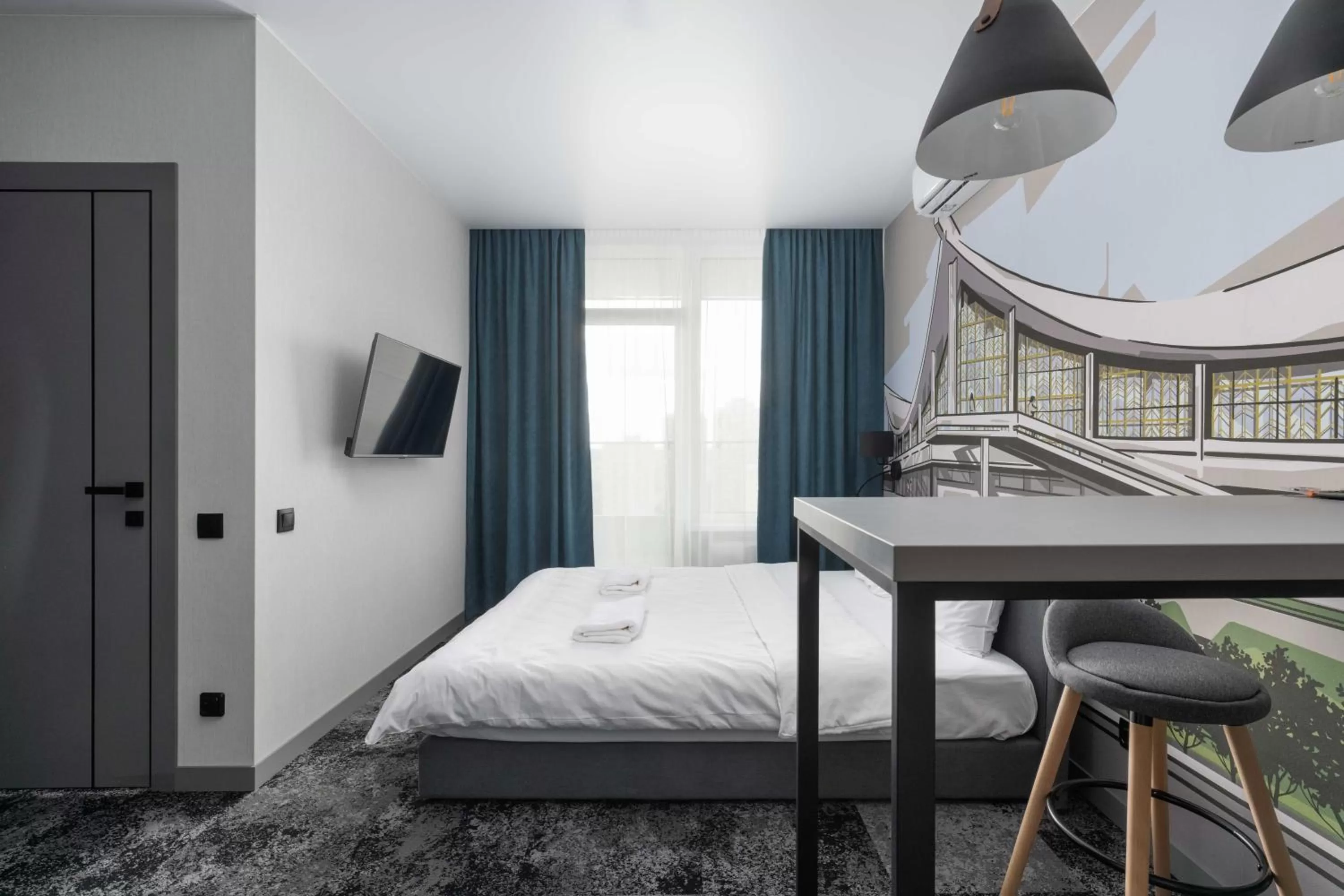 Bed in Be The One Hotel