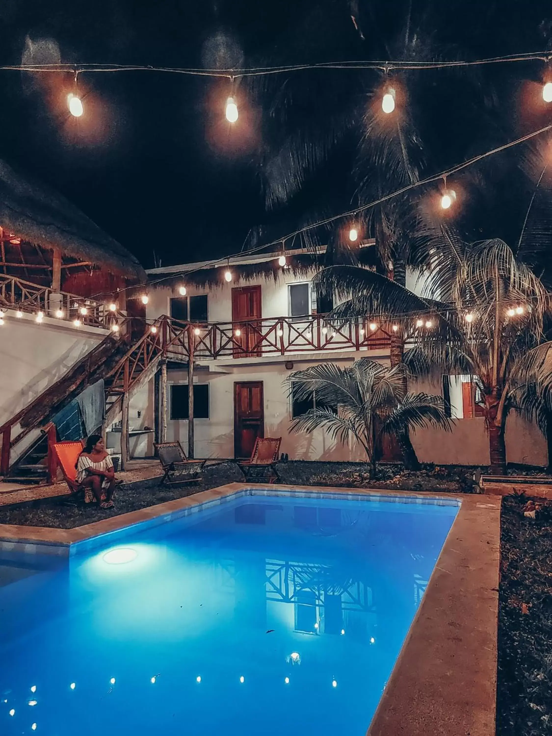 Swimming Pool in Hotel Xa´an Bacalar