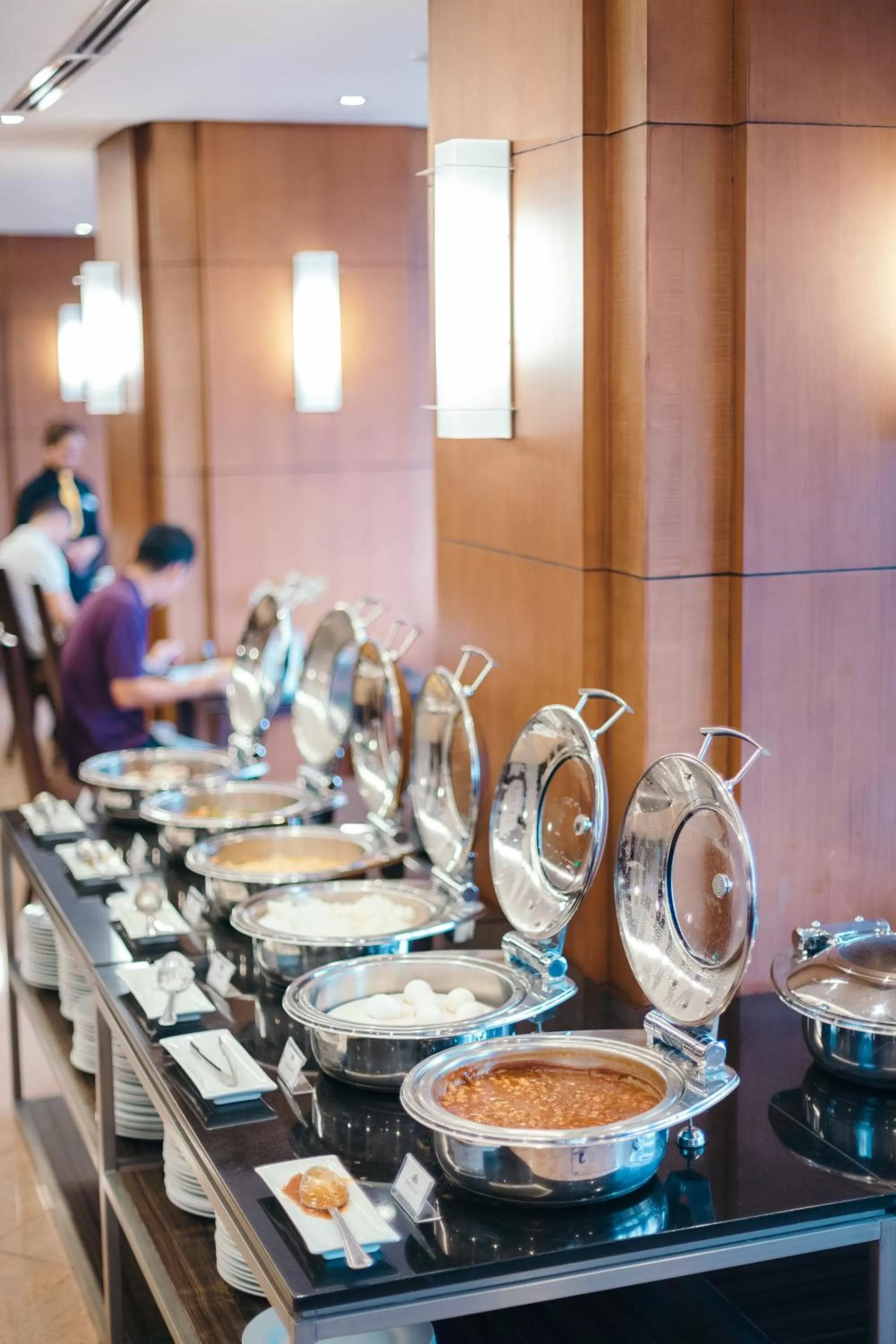 Buffet breakfast in City Garden Hotel Makati