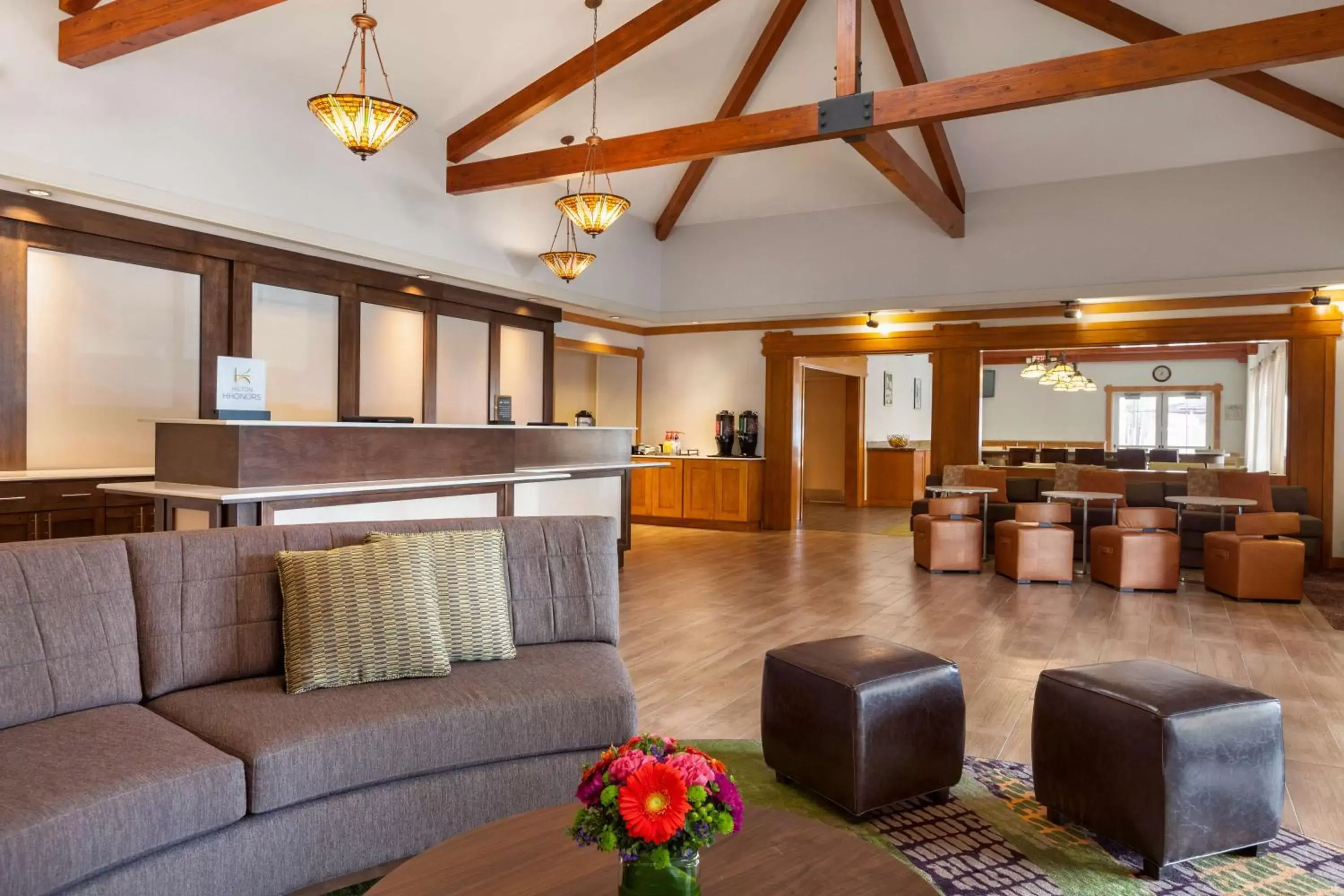 Lobby or reception in Homewood Suites by Hilton San Francisco Airport North California