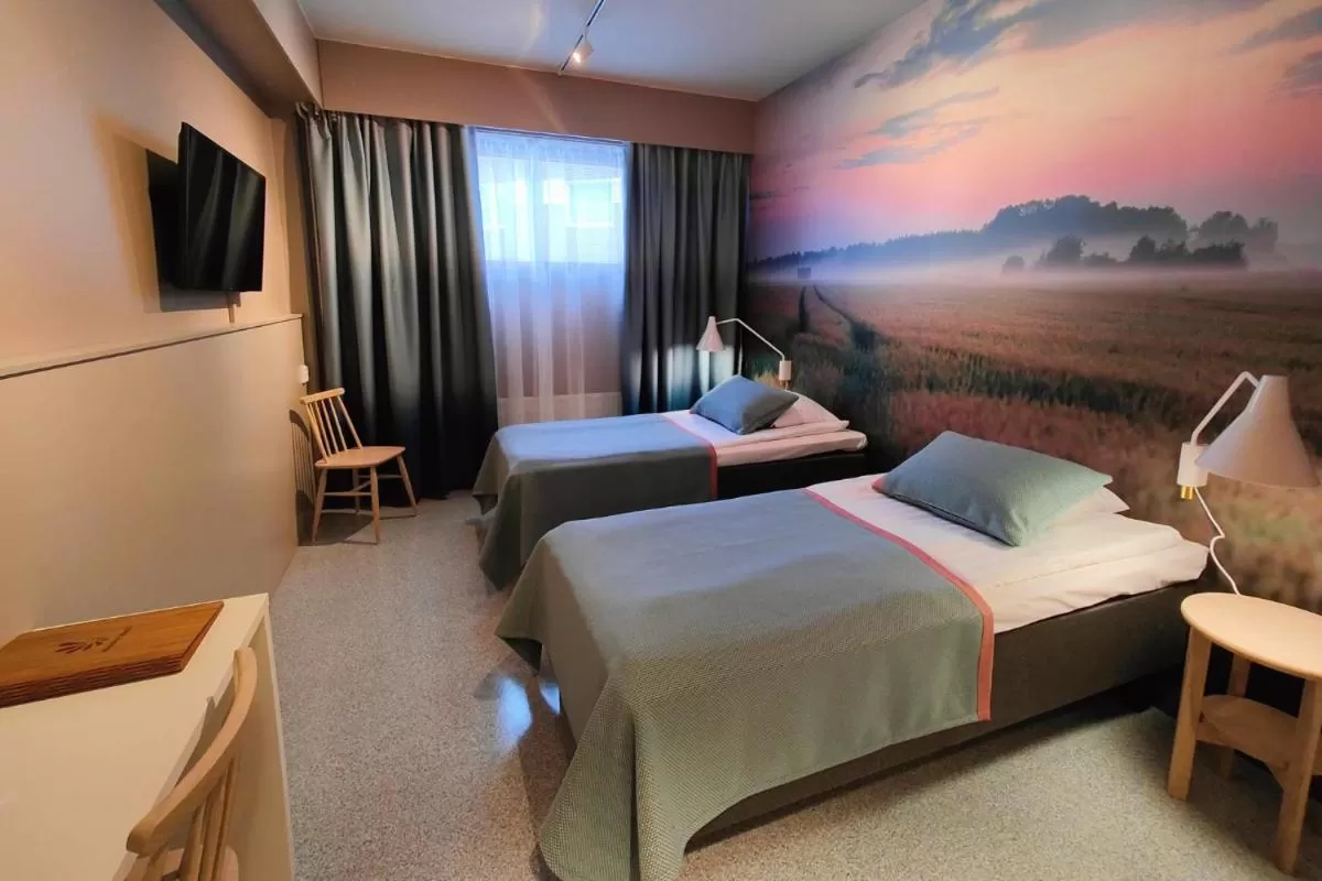 Photo of the whole room, Bed in Spa Hotel Härmä - Härmän Kylpylä