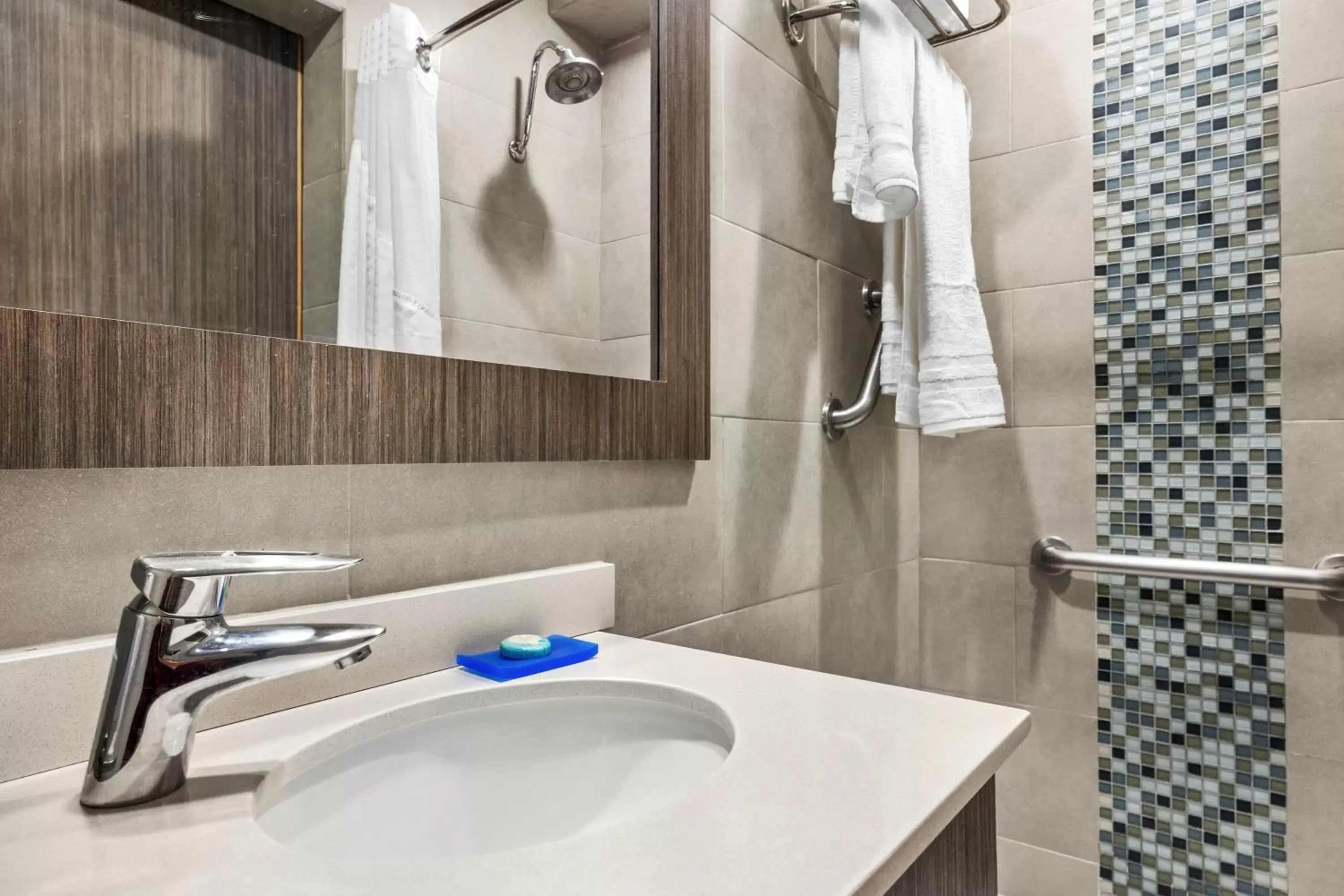 Bathroom in Holiday Inn Express San Juan Condado, an IHG Hotel