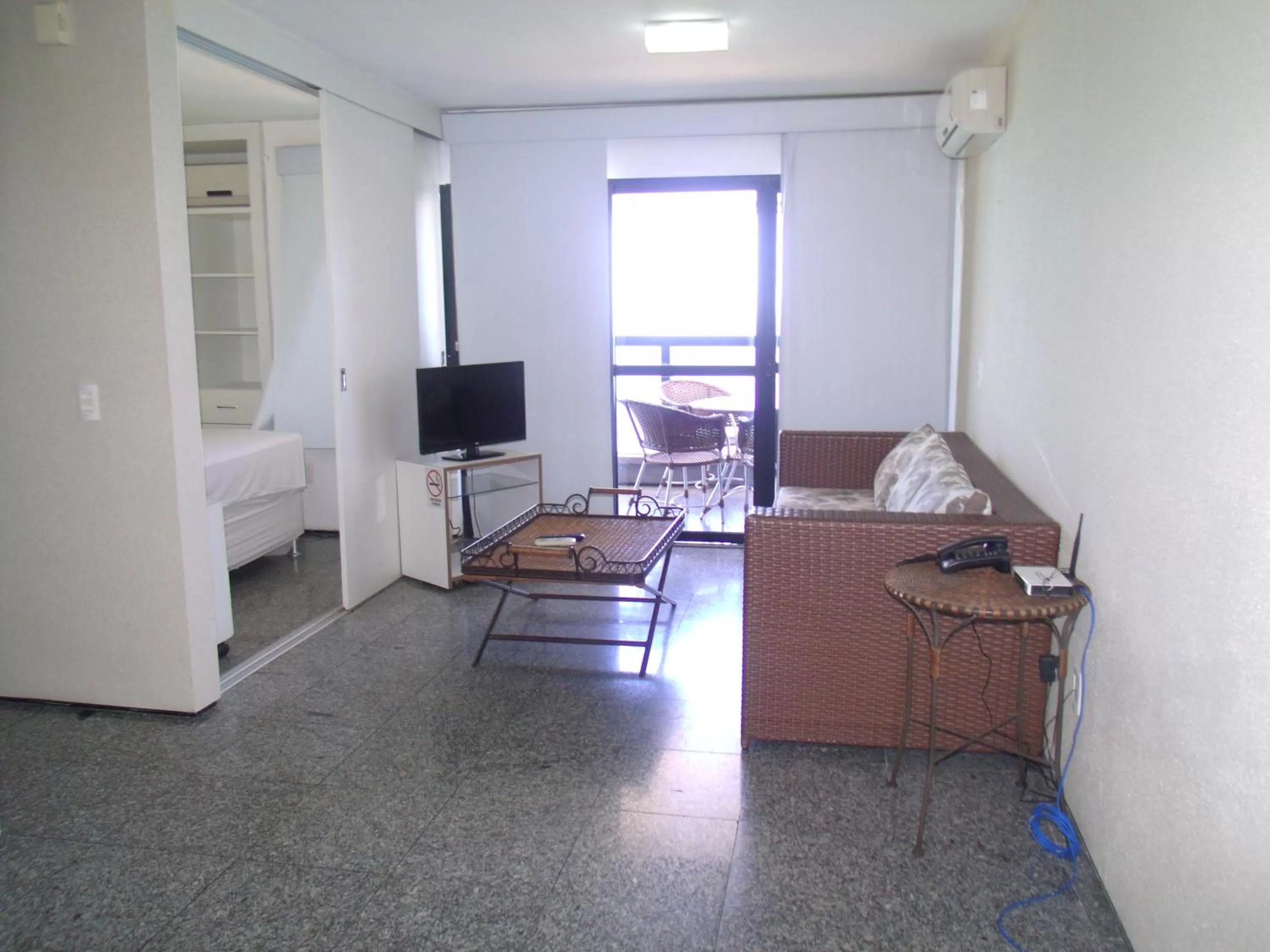 Living room in Iracema Residence Hotel Flat