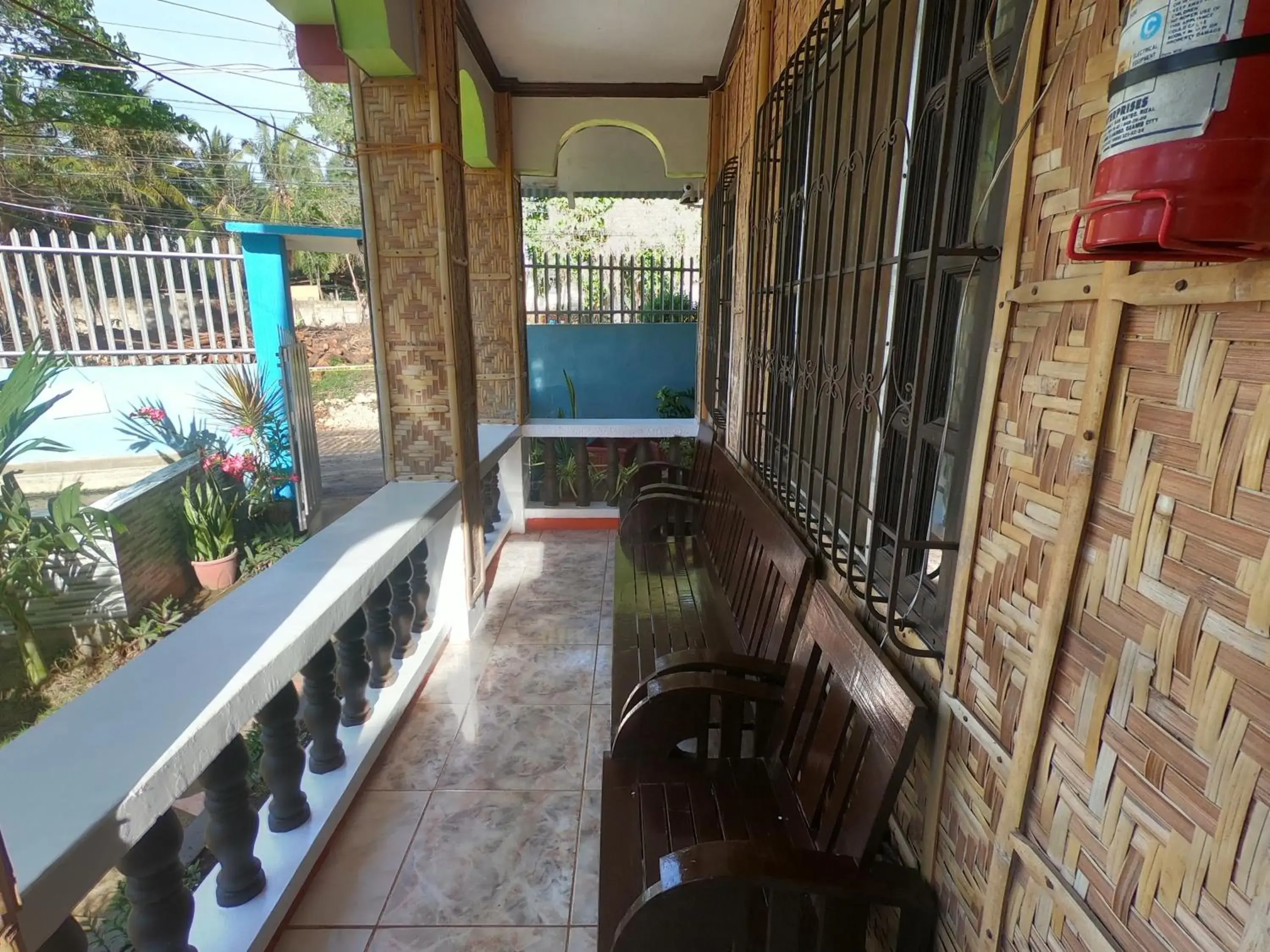 Balcony/Terrace in Bohol Sea Breeze Cottages and Resort