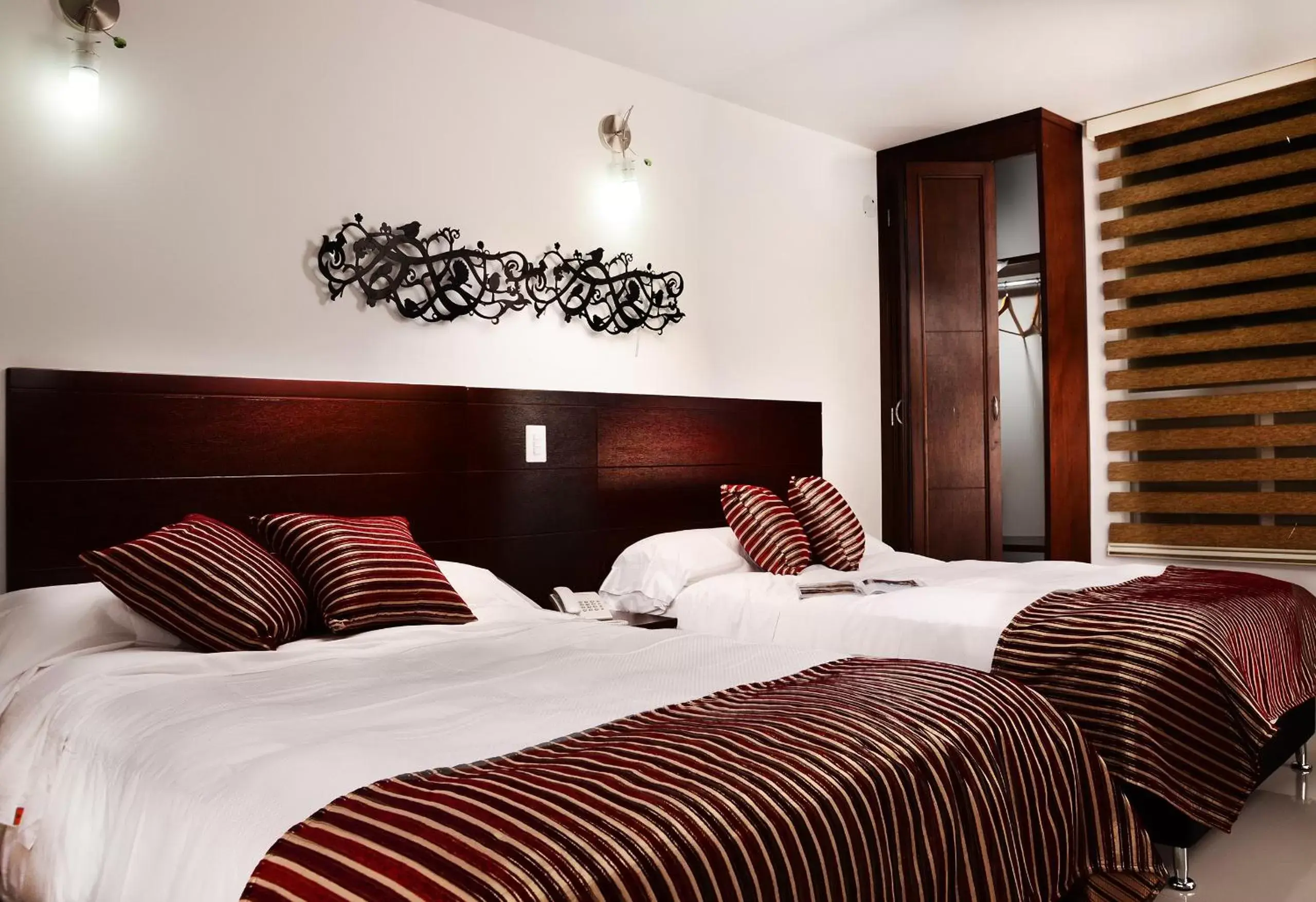 Bed in Hotel Parque 63