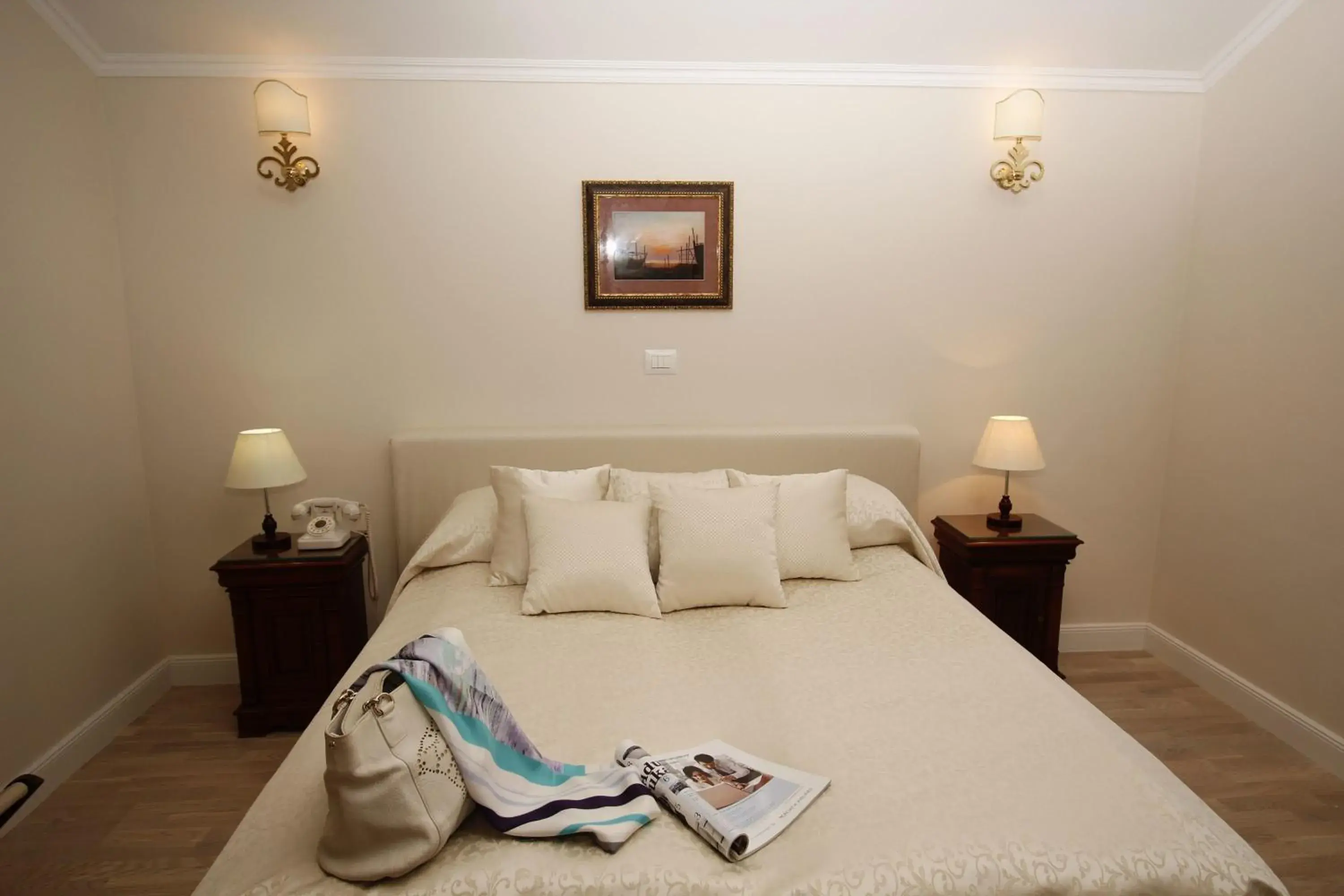 Bed in Villa Triana-Adults Only