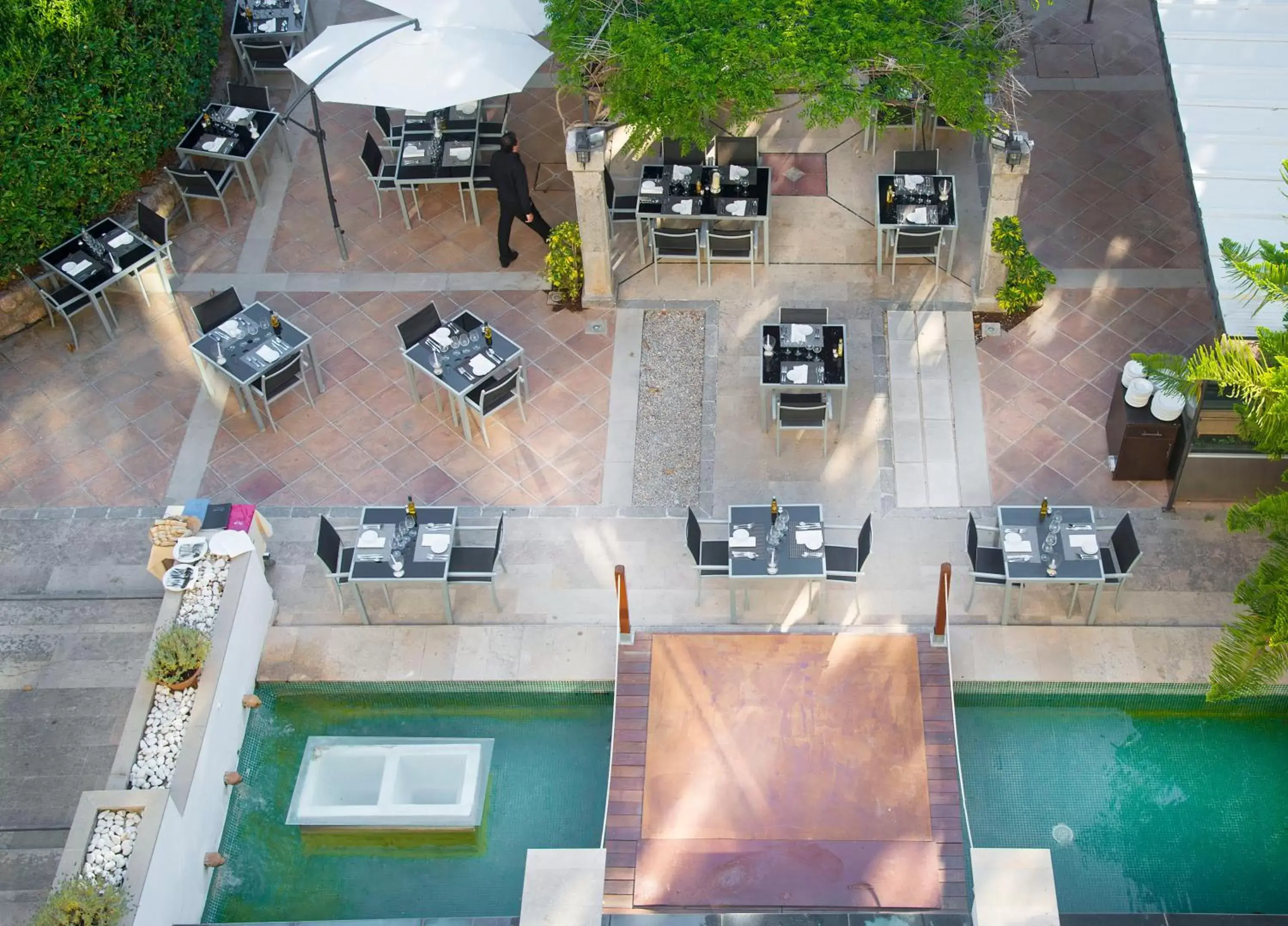 Restaurant/places to eat, Bird's-eye View in Gran Hotel Soller