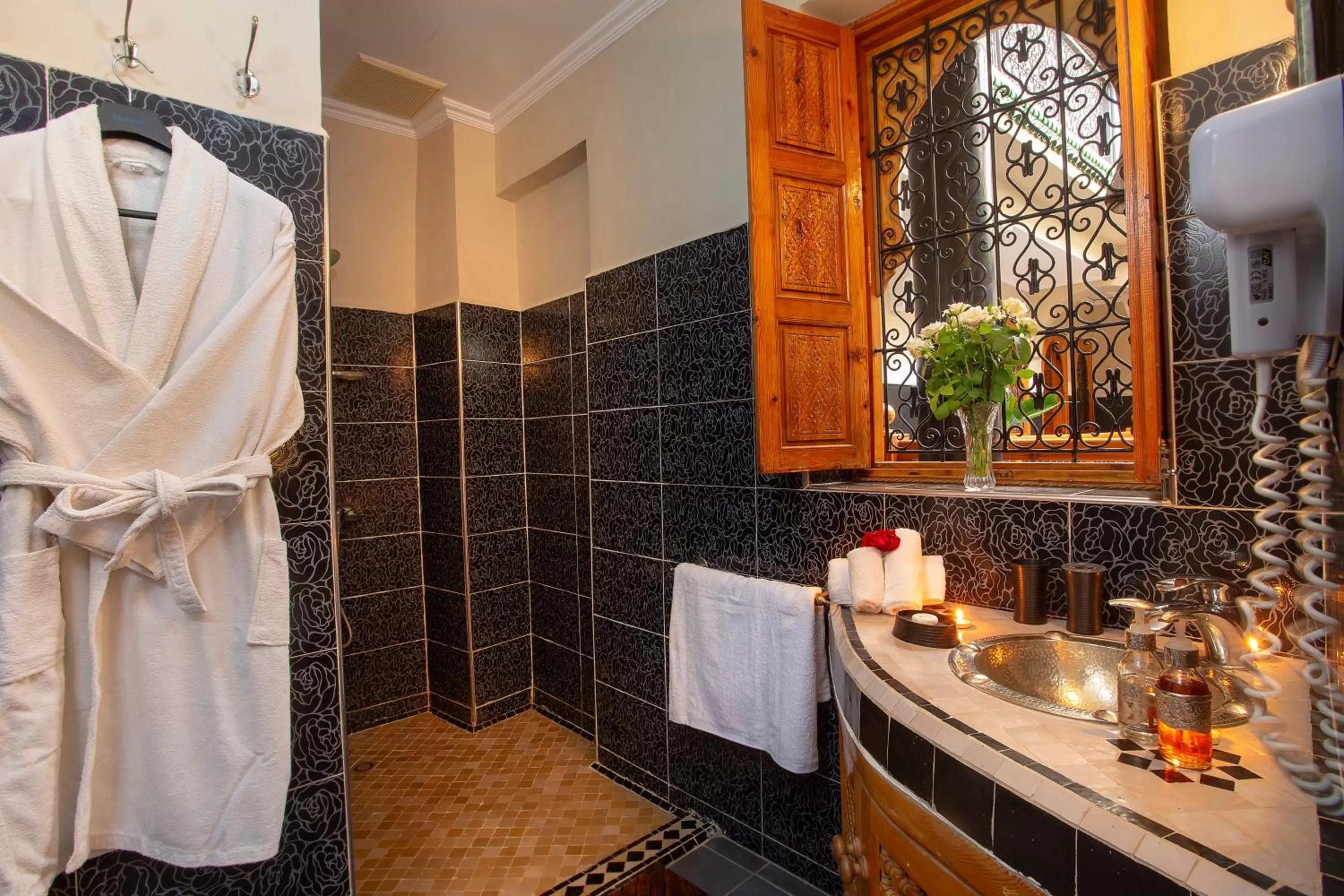 Bathroom in Riad Rodaina & SPA