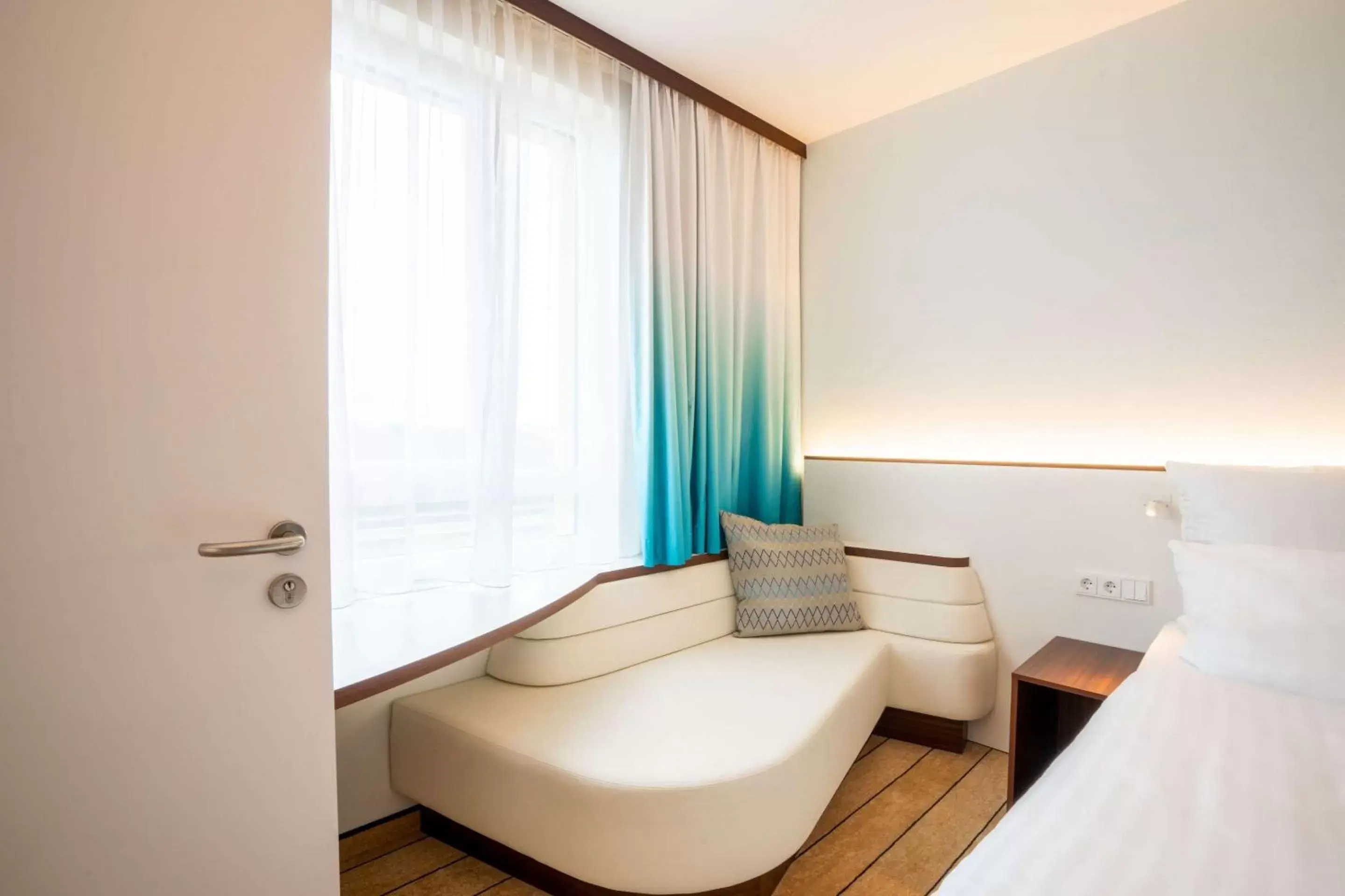 Photo of the whole room, Bed in Styles Hotel Frankfurt Airport