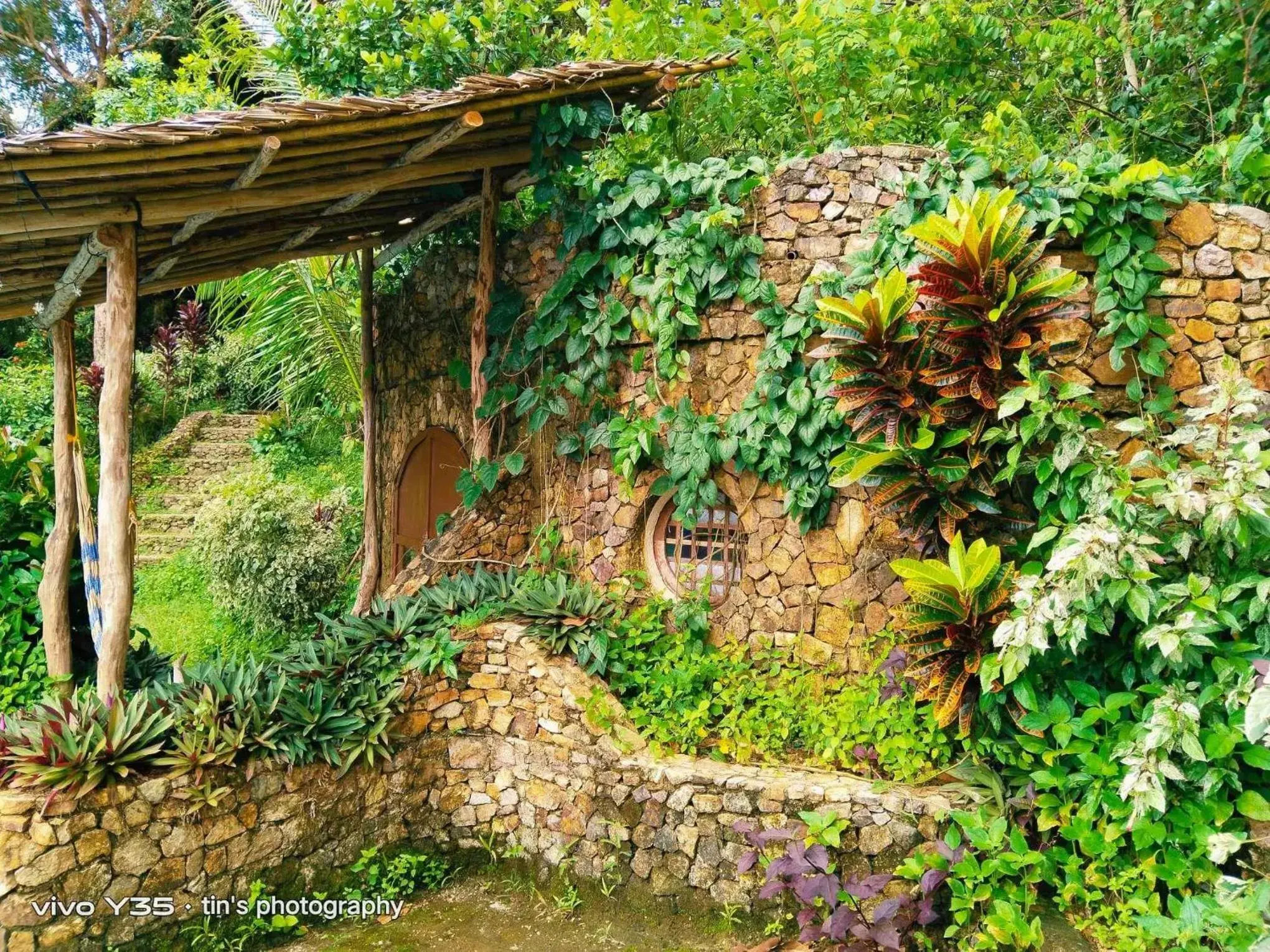 Garden in Sanctuaria Treehouses Busuanga