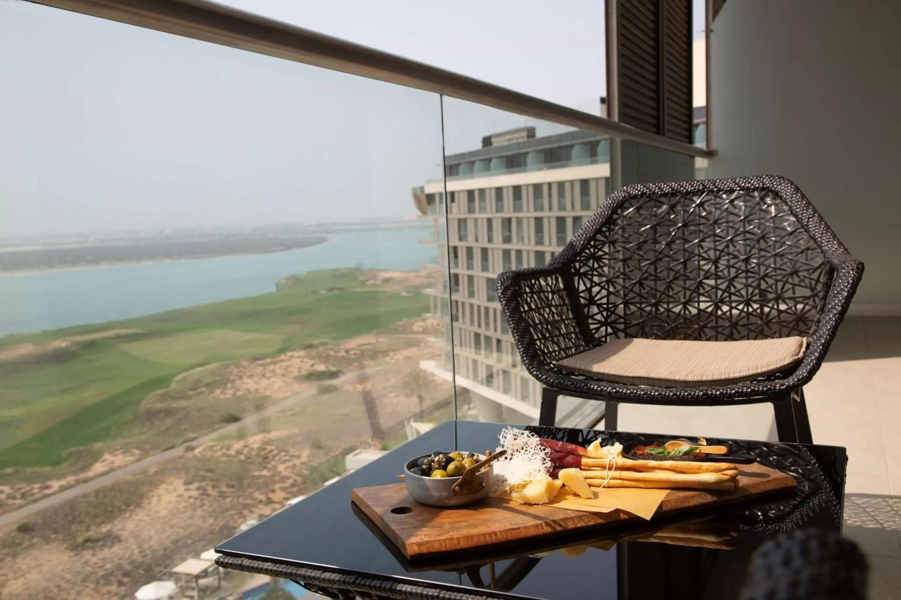 Sea view in Radisson Blu Hotel, Abu Dhabi Yas Island