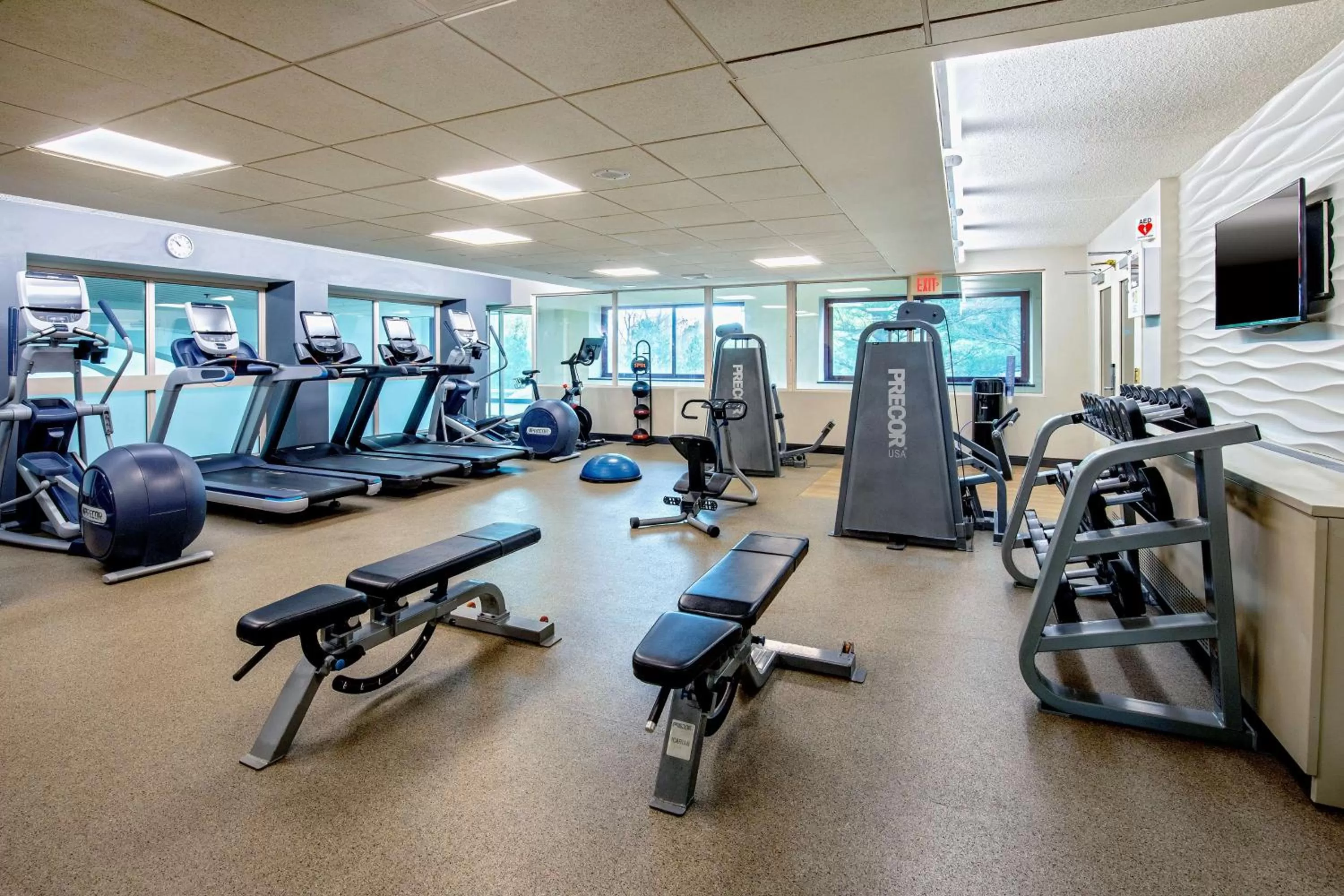 Fitness centre/facilities in Embassy Suites by Hilton Boston Waltham