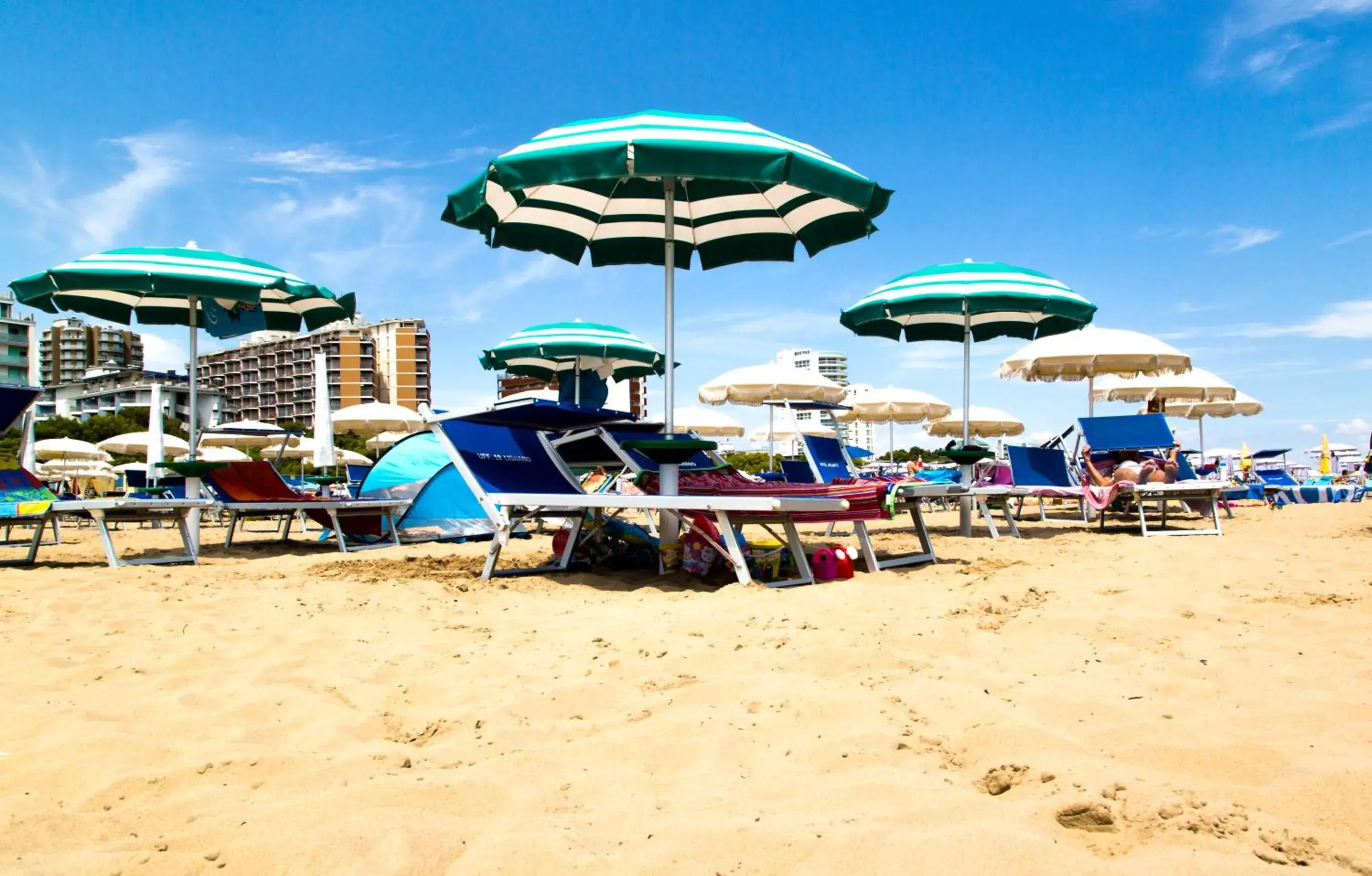 Beach in Hotel Trieste Mare