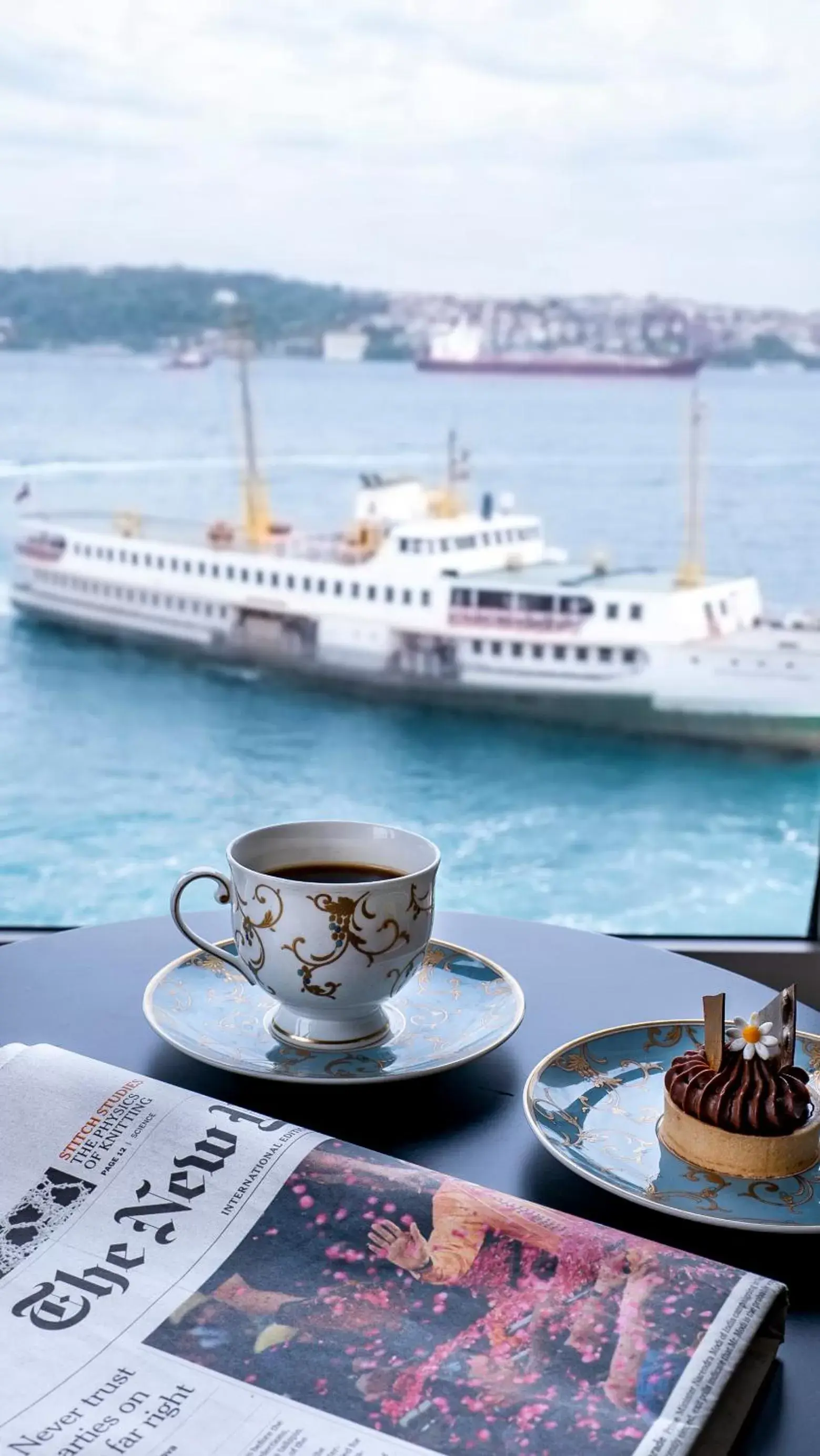 Sea view in Shangri-La Bosphorus, Istanbul