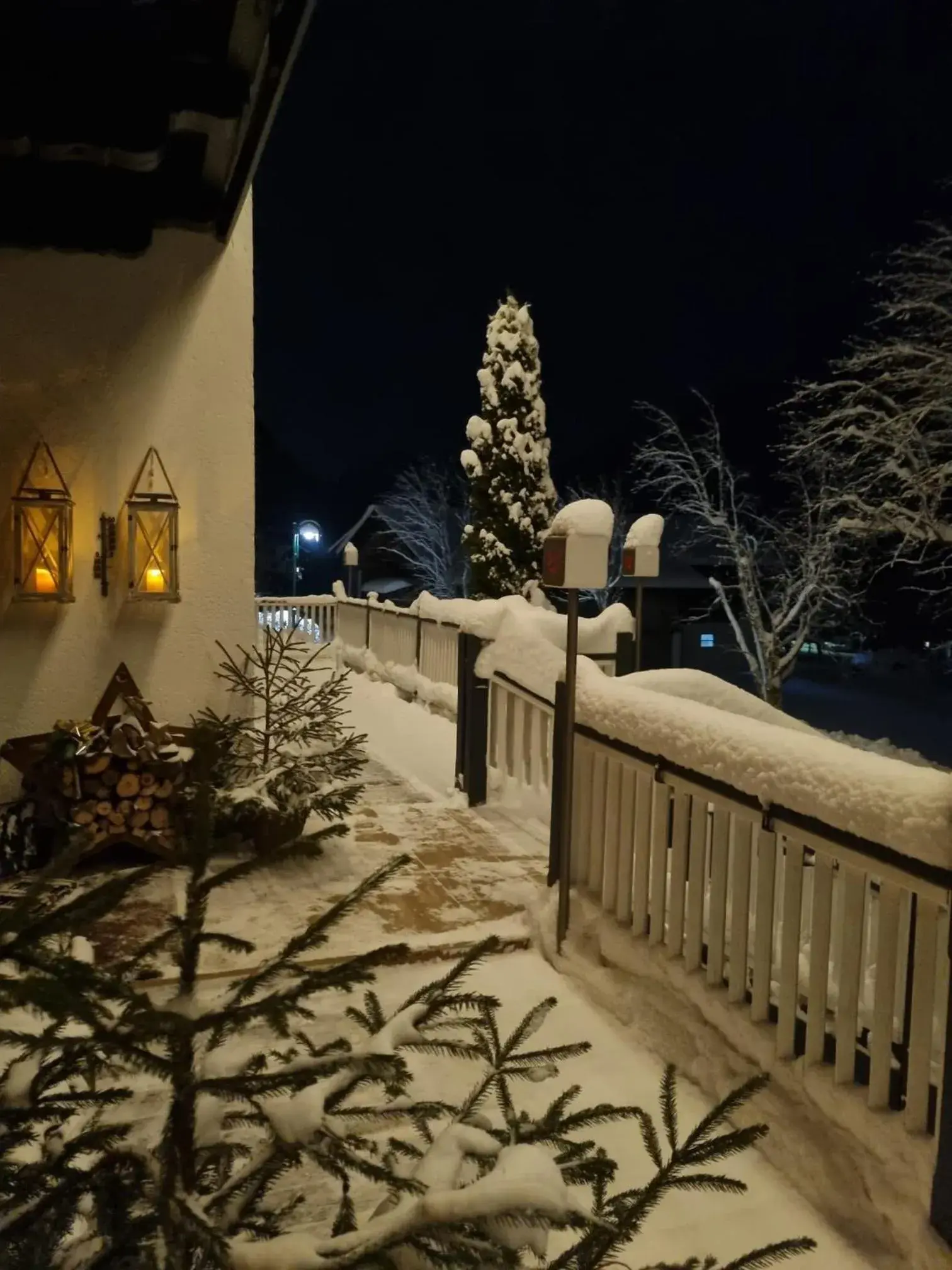 View (from property/room), Winter in Alpenhof