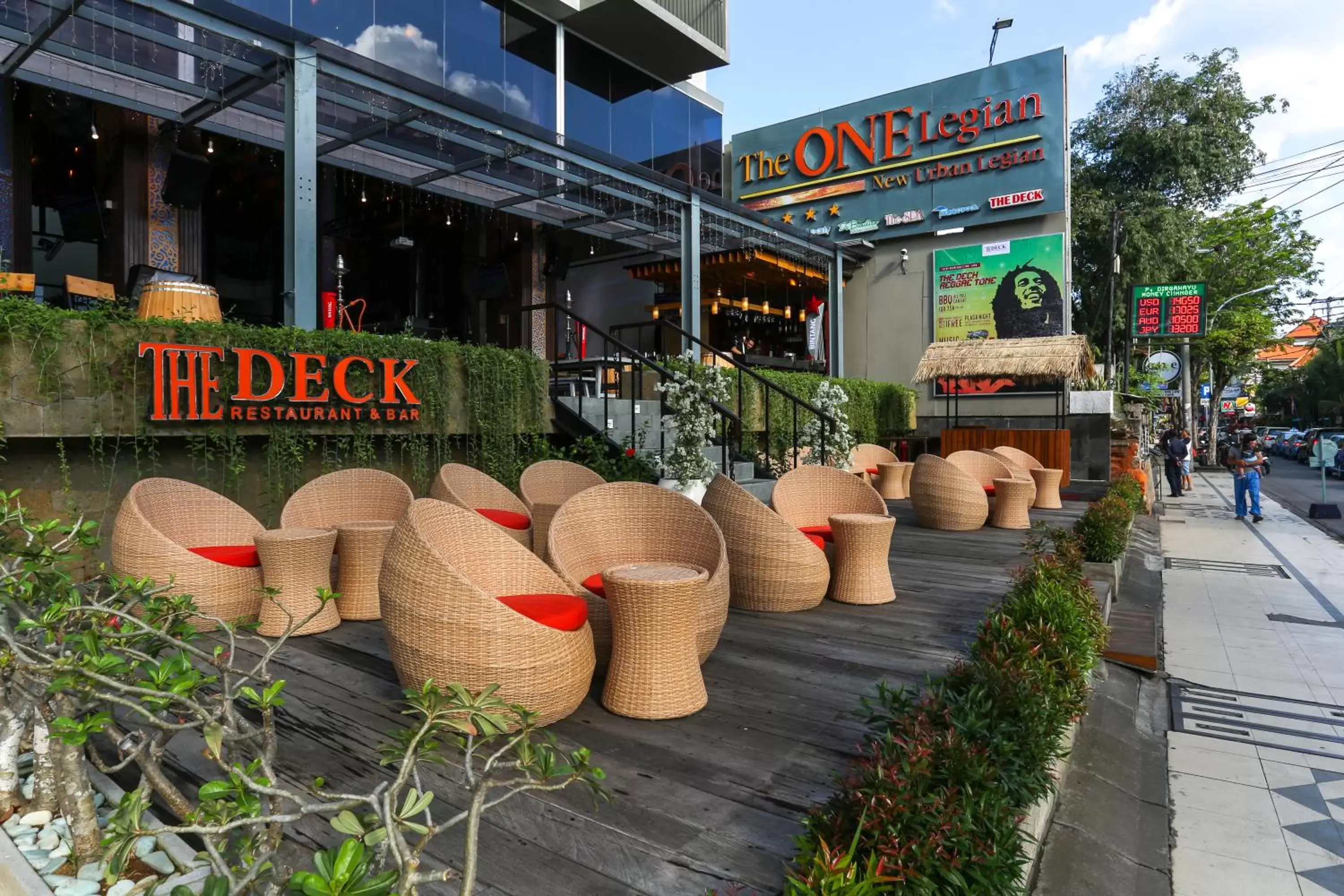 Facade/entrance in The ONE Legian Facade/entrance in The ONE Legian