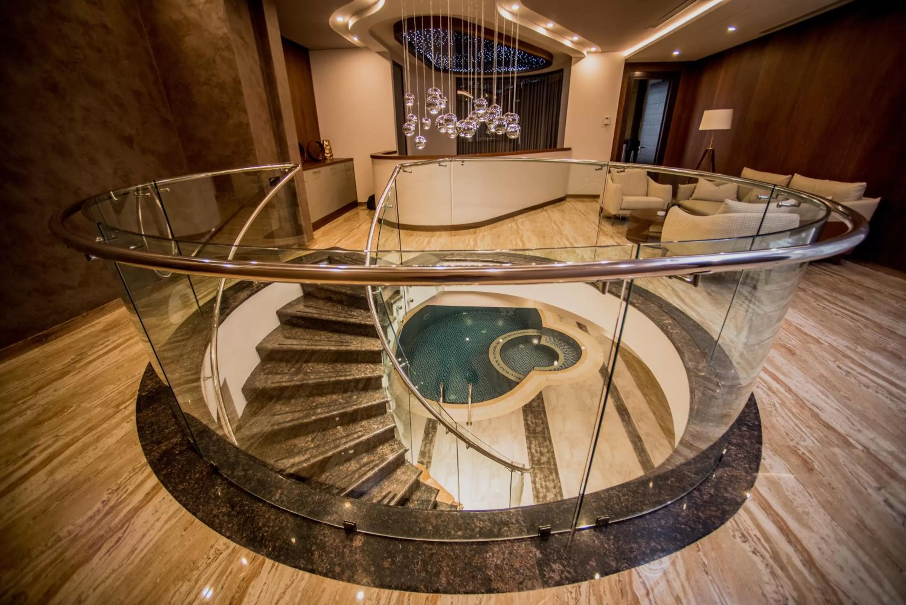 Decorative detail in Aghababyan's Hotel