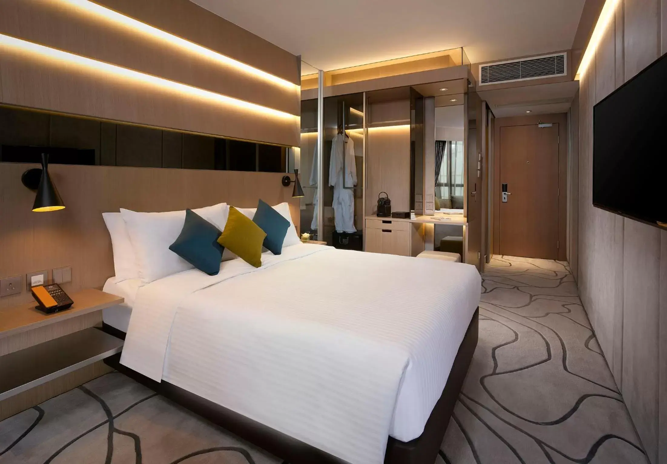 Bed in The Harbourview