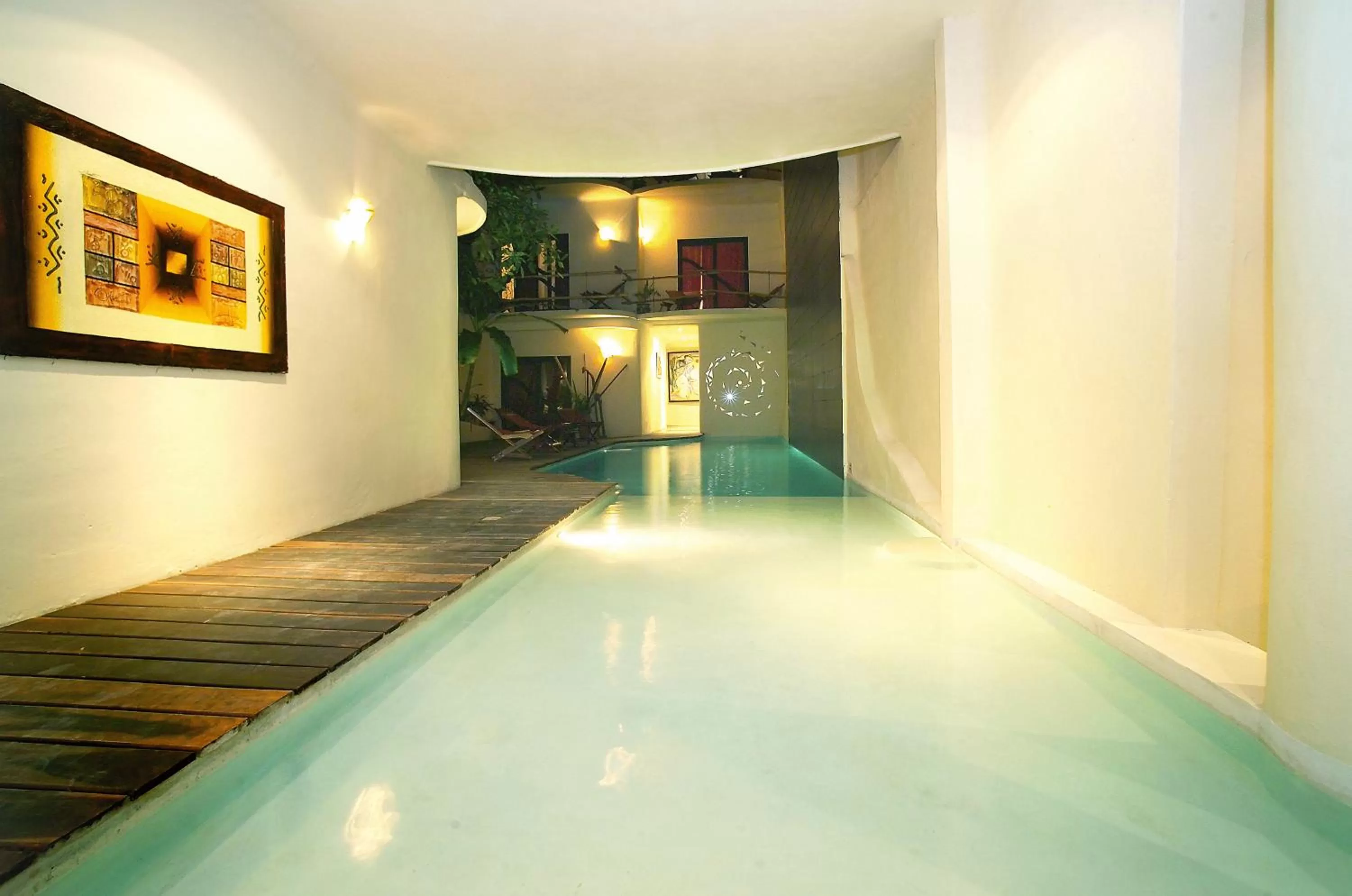 Pool view in Kinbe Hotel Boutique