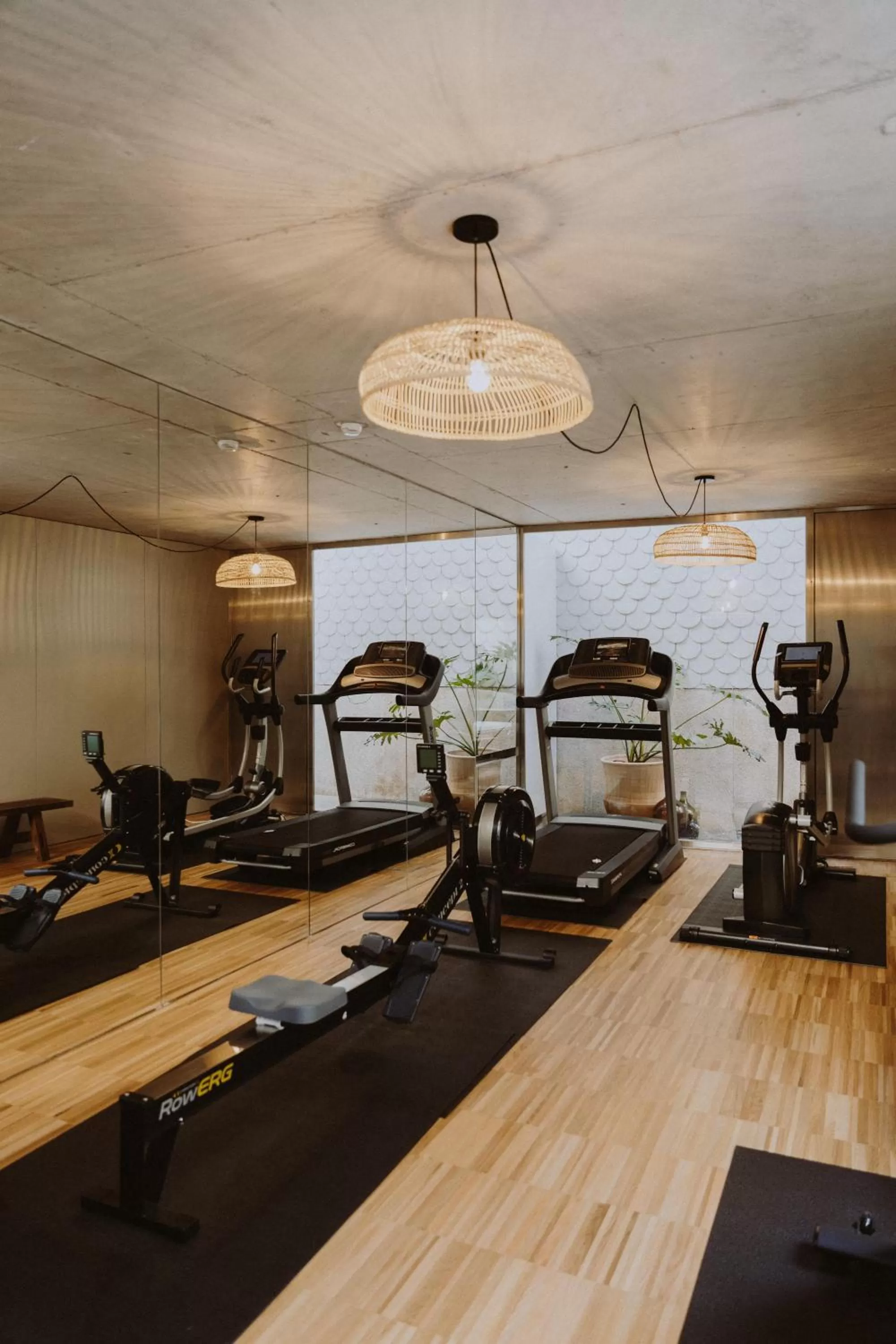 Fitness centre/facilities in Village Aparthotel By BOA