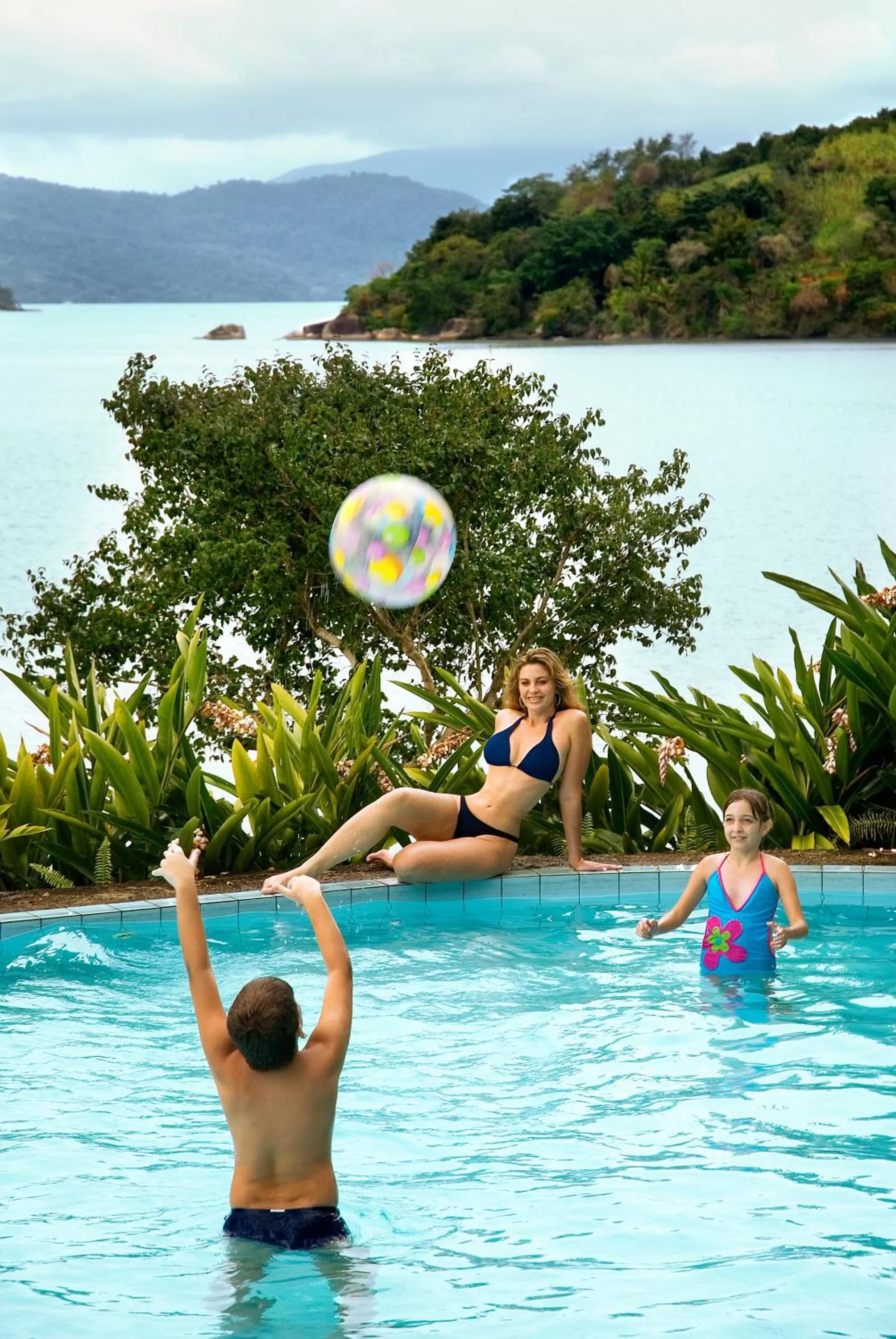 Pool view in Santa Clara Hotel