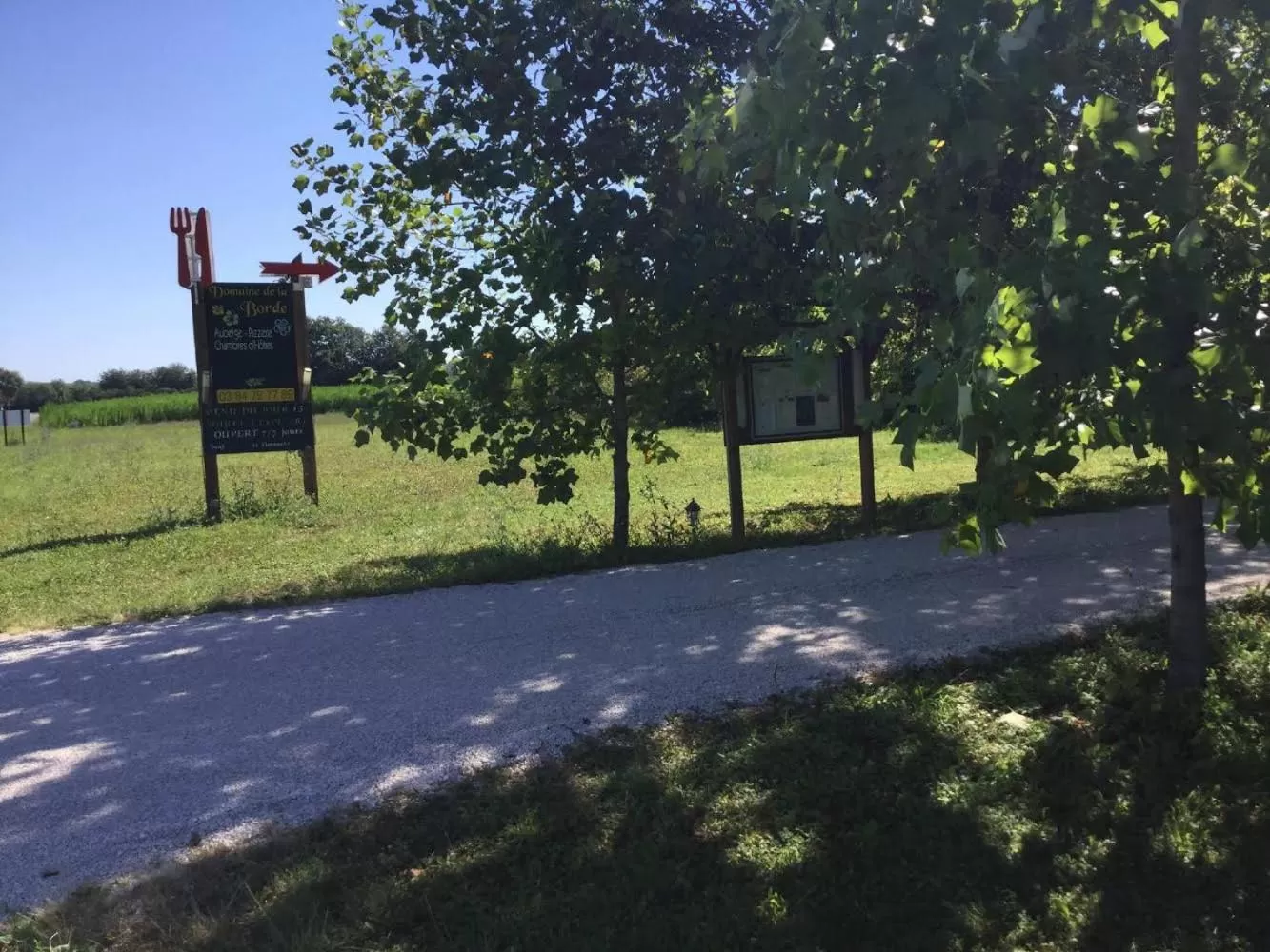 Property logo or sign, Garden in Domaine de la Borde