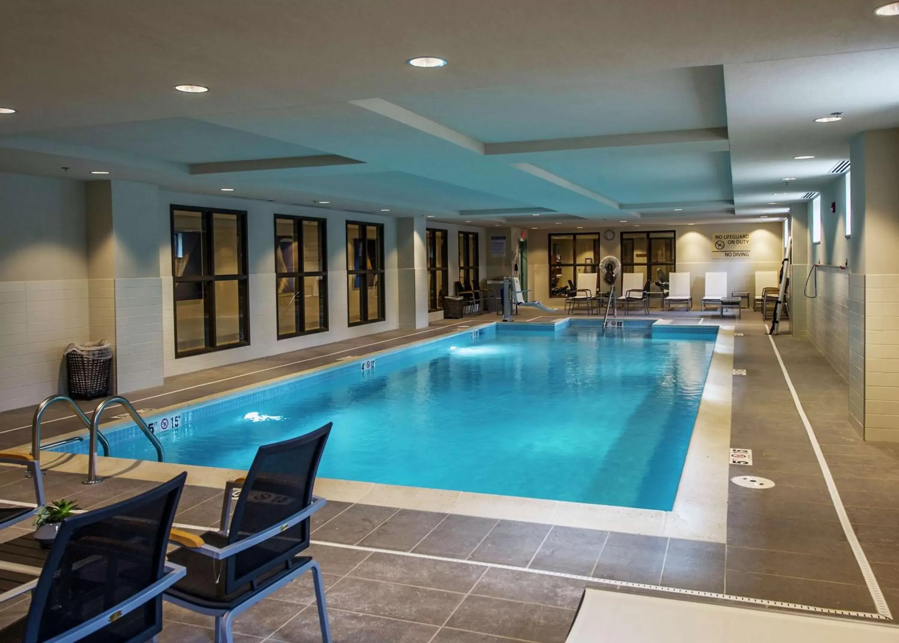 Pool view in Hampton Inn & Suites/Foxborough/Mansfield Pool view in Hampton Inn & Suites/Foxborough/Mansfield