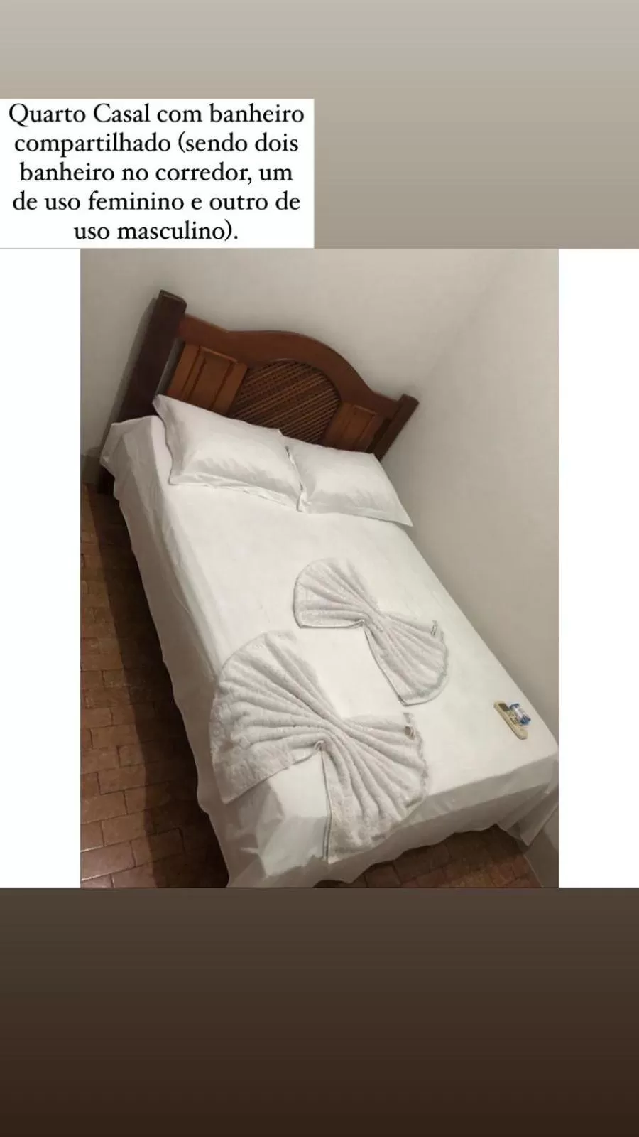 Bed in Hotel Cuiabá