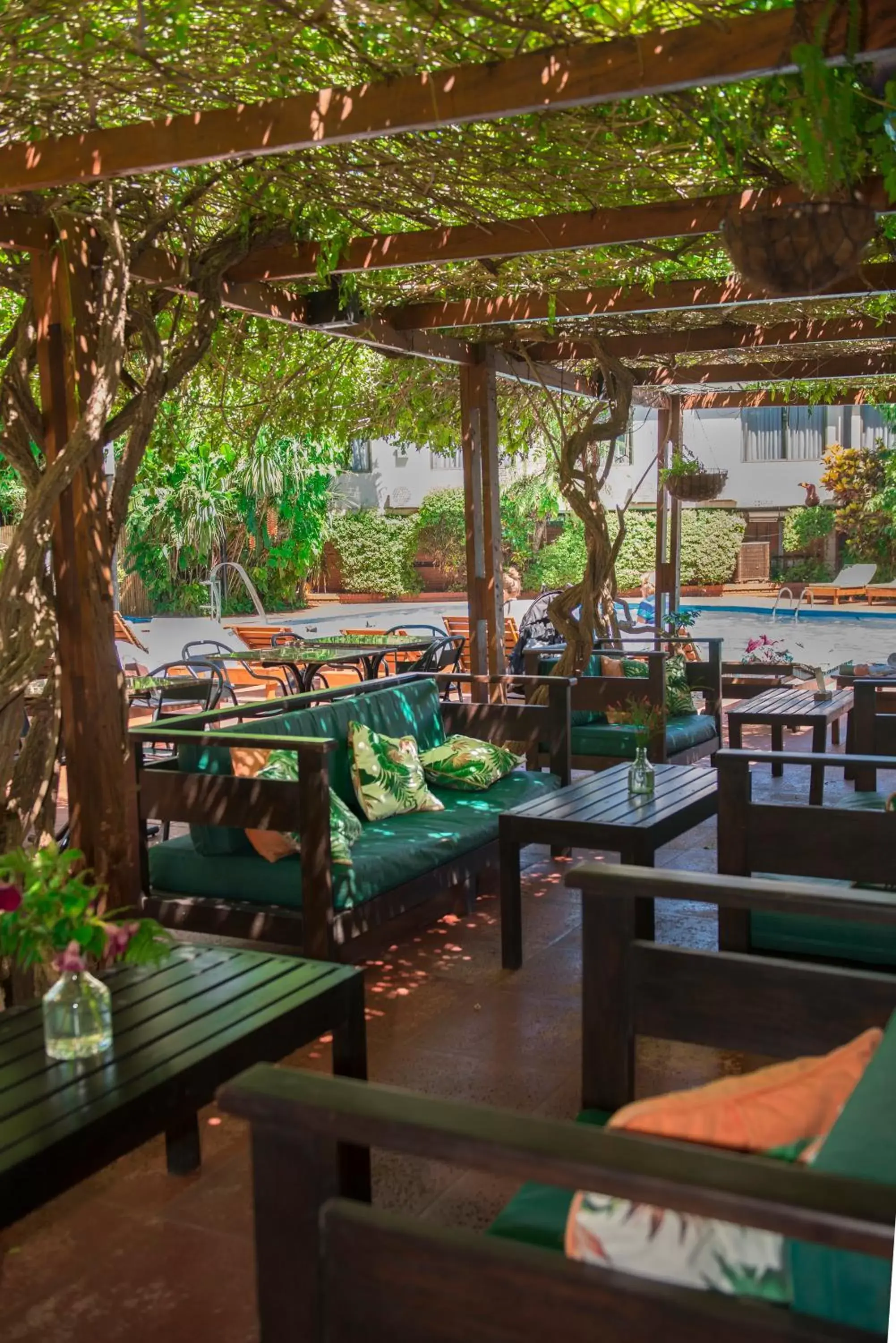 Garden, Restaurant/Places to Eat in Hotel Saint George