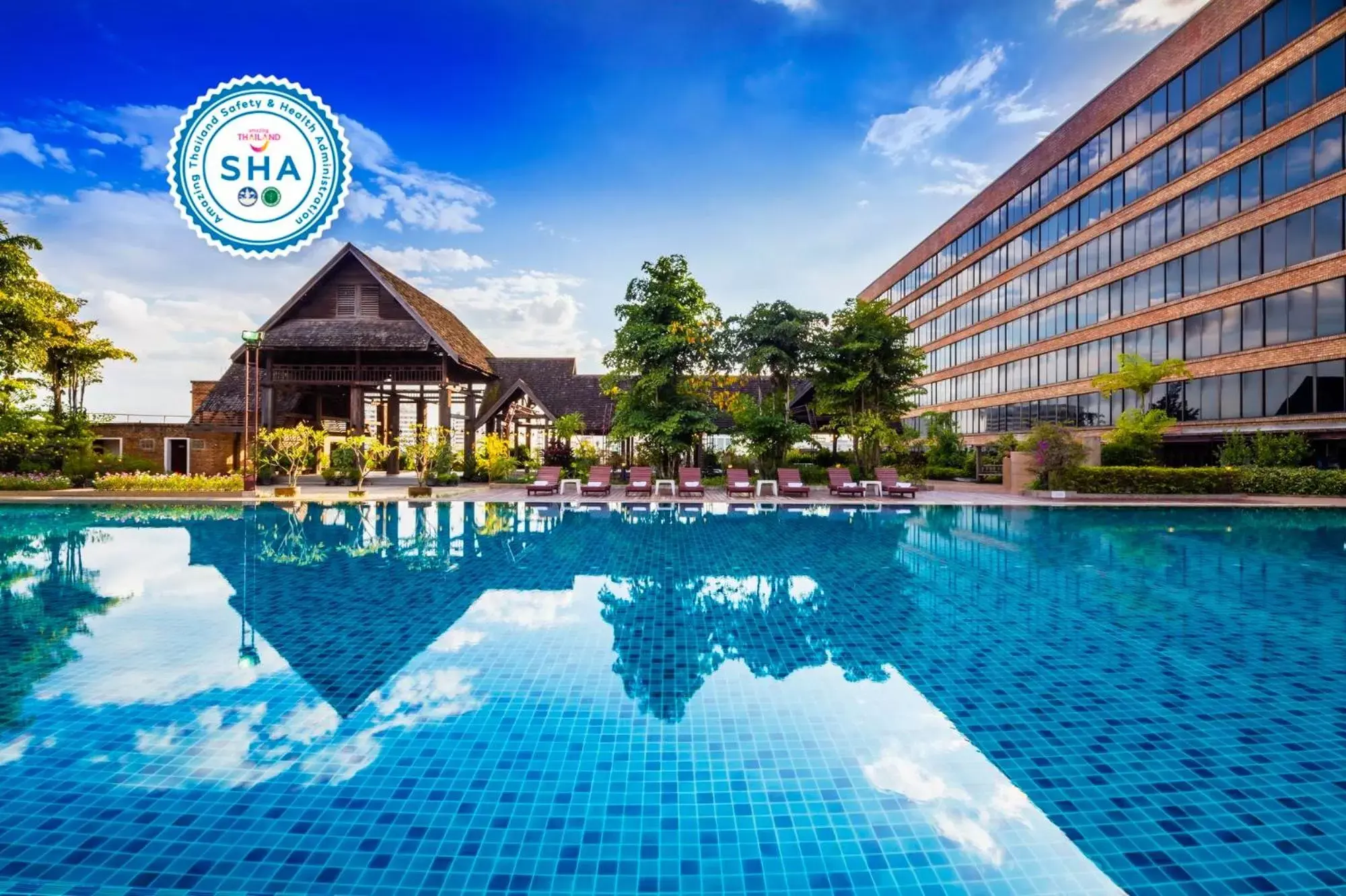 Logo/Certificate/Sign, Swimming Pool in Lotus Pang Suan Kaew Hotel