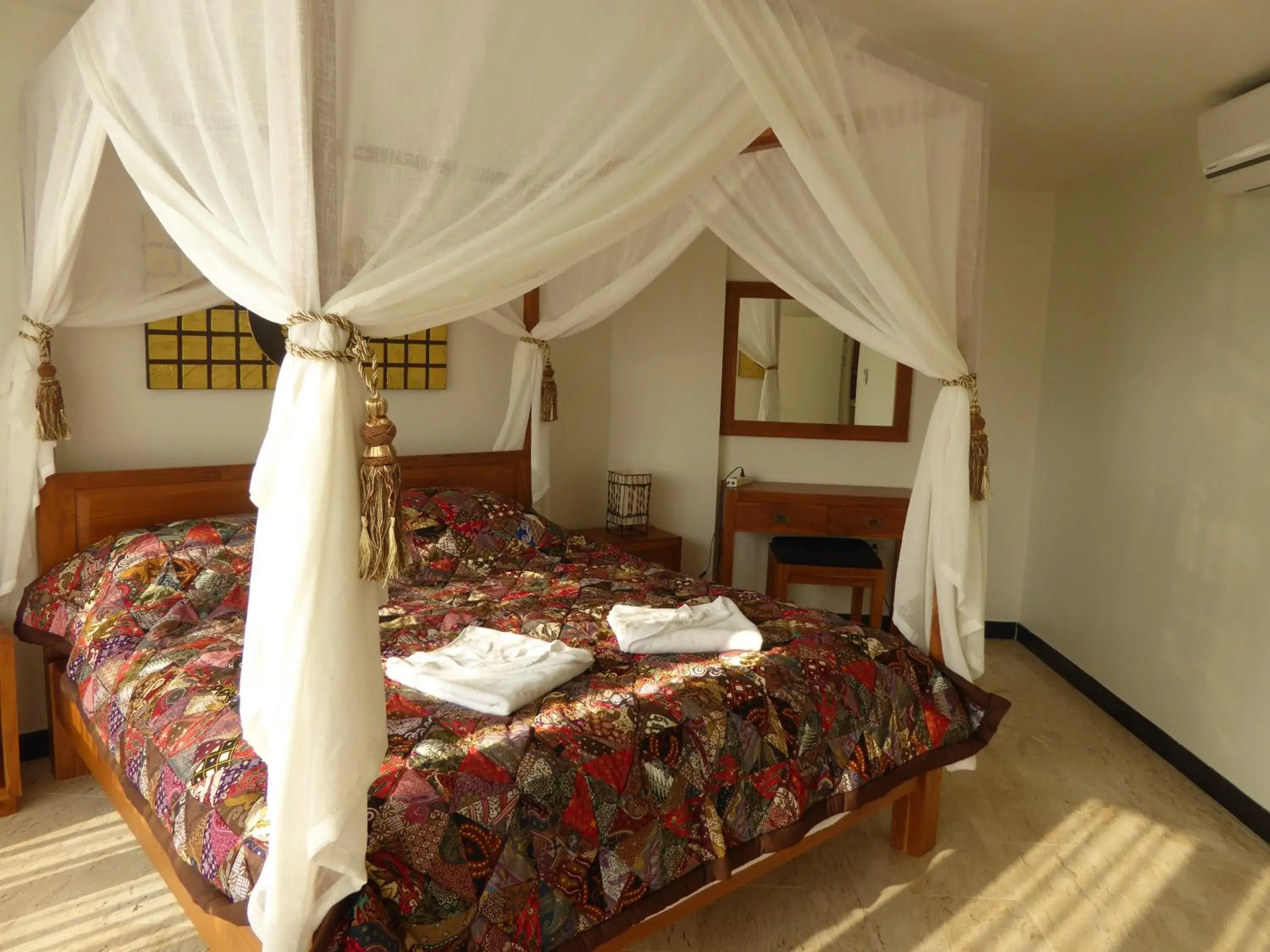 Bed in The Orchid Beach Resort @ VIP Chain Resort Bed in The Orchid Beach Resort @ VIP Chain Resort