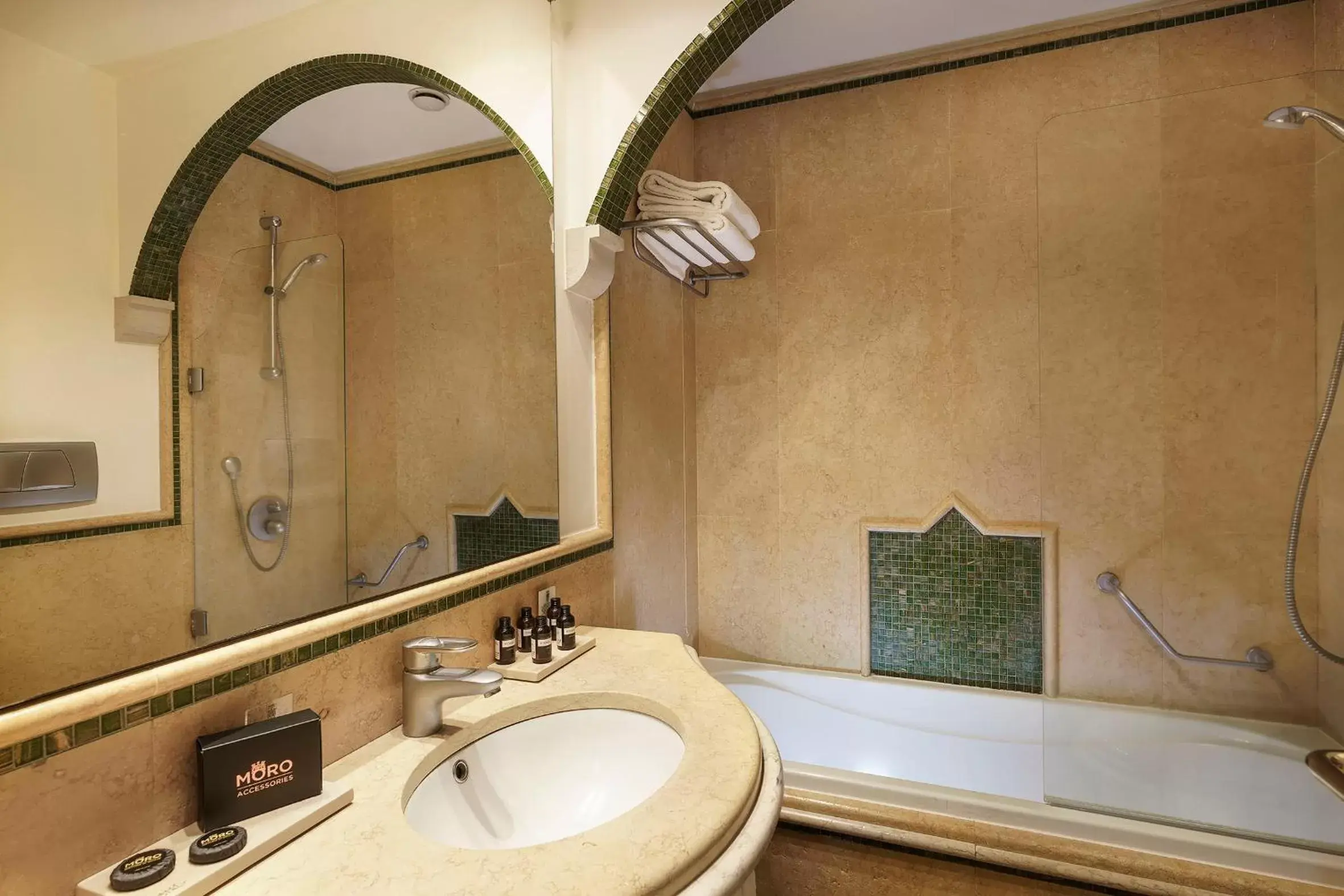 Bathroom in Romano Palace Luxury Hotel