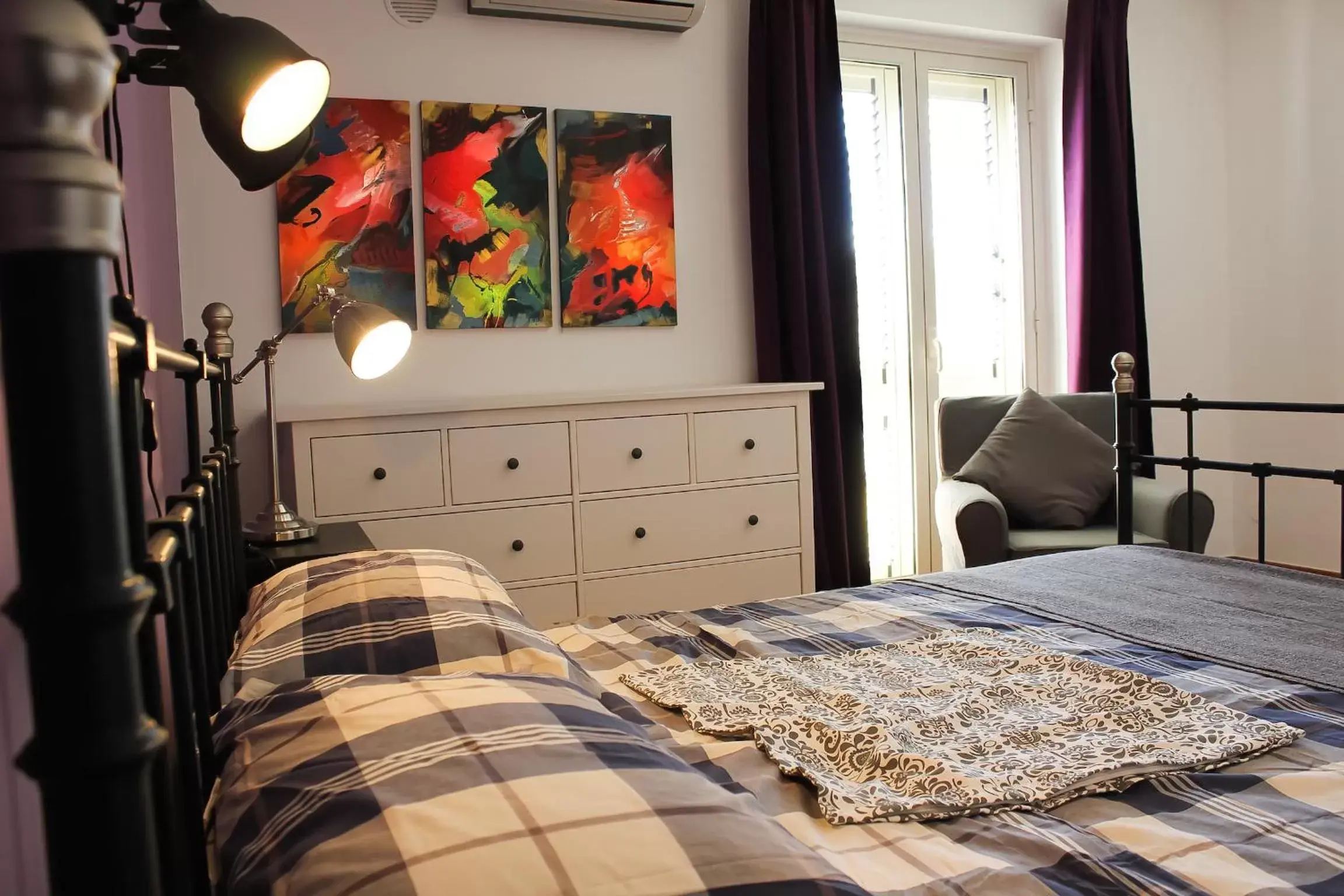 Deluxe Double Room with Balcony in Bed and breakfast Agrumi in terrazza Deluxe Double Room with Balcony in Bed and breakfast Agrumi in terrazza