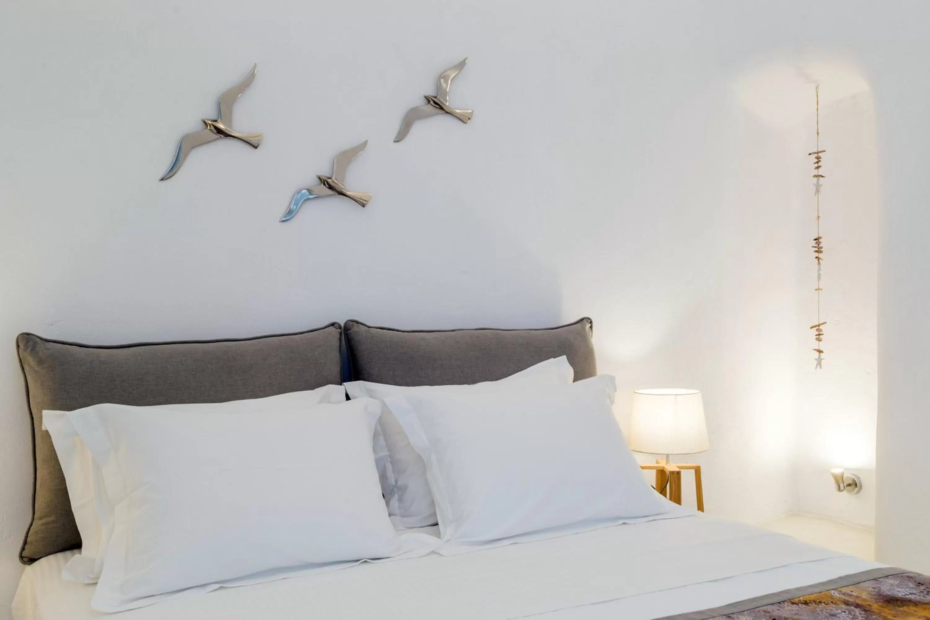 Bed in Adamant Suites