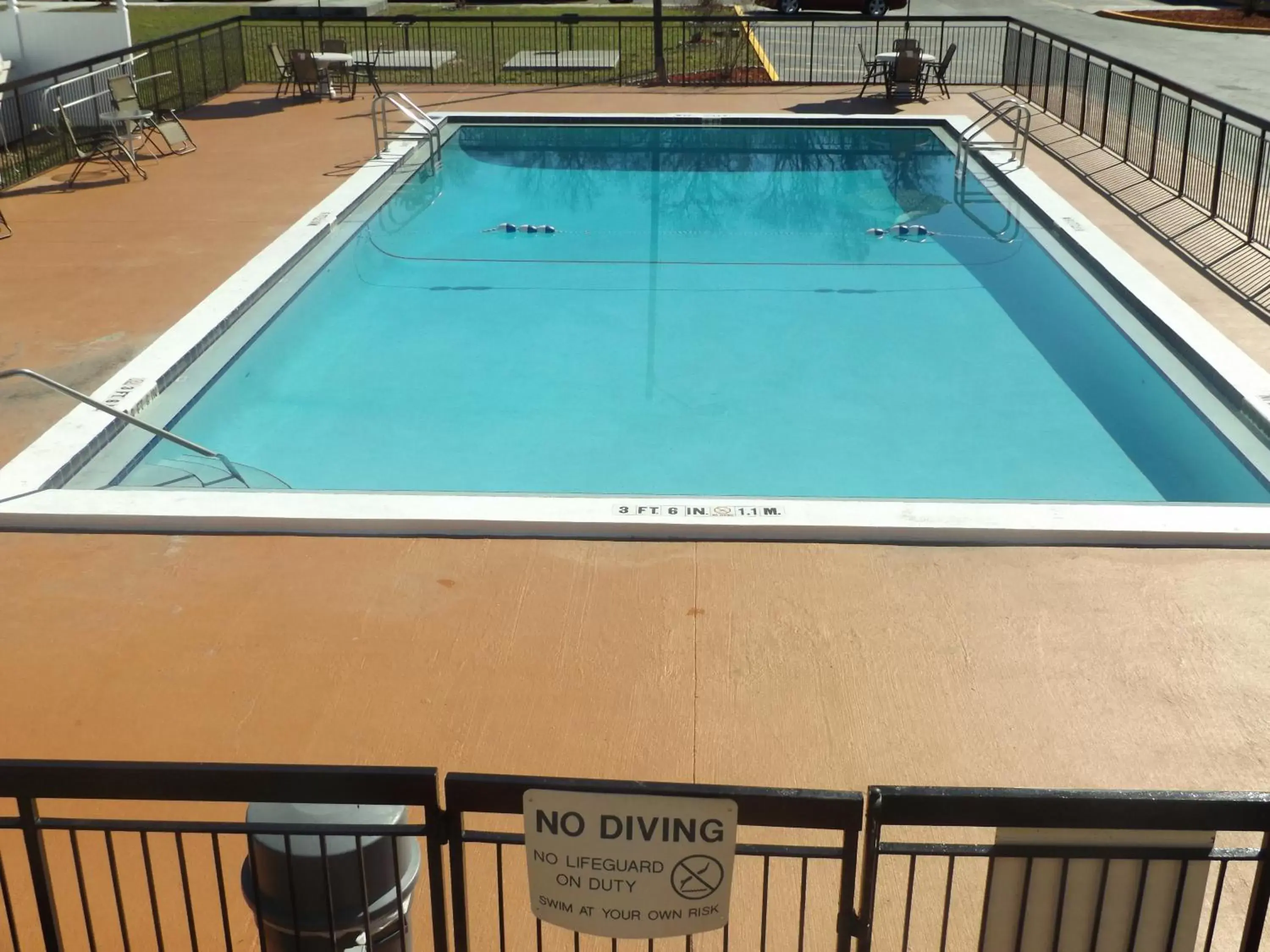 BBQ facilities, Pool View in Days Inn by Wyndham Wildwood I-75