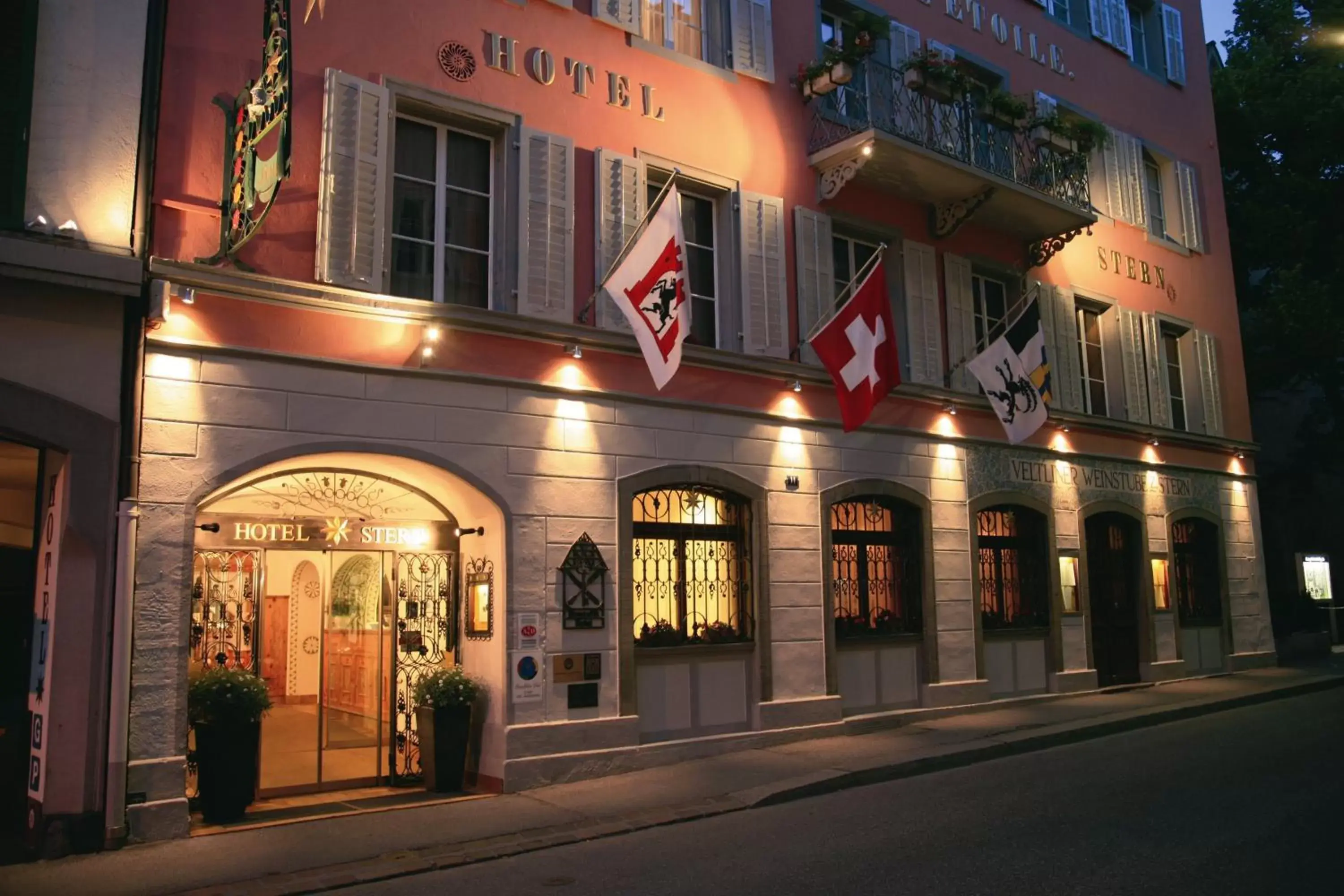 Facade/entrance in Hotel Stern Chur