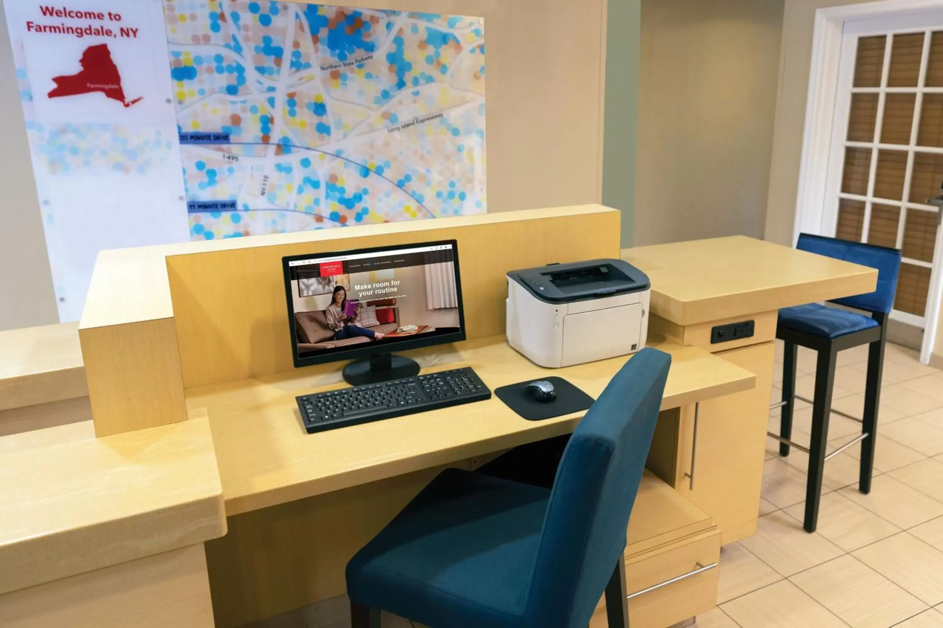 Business facilities in TownePlace Suites Republic Airport Long Island Farmingdale