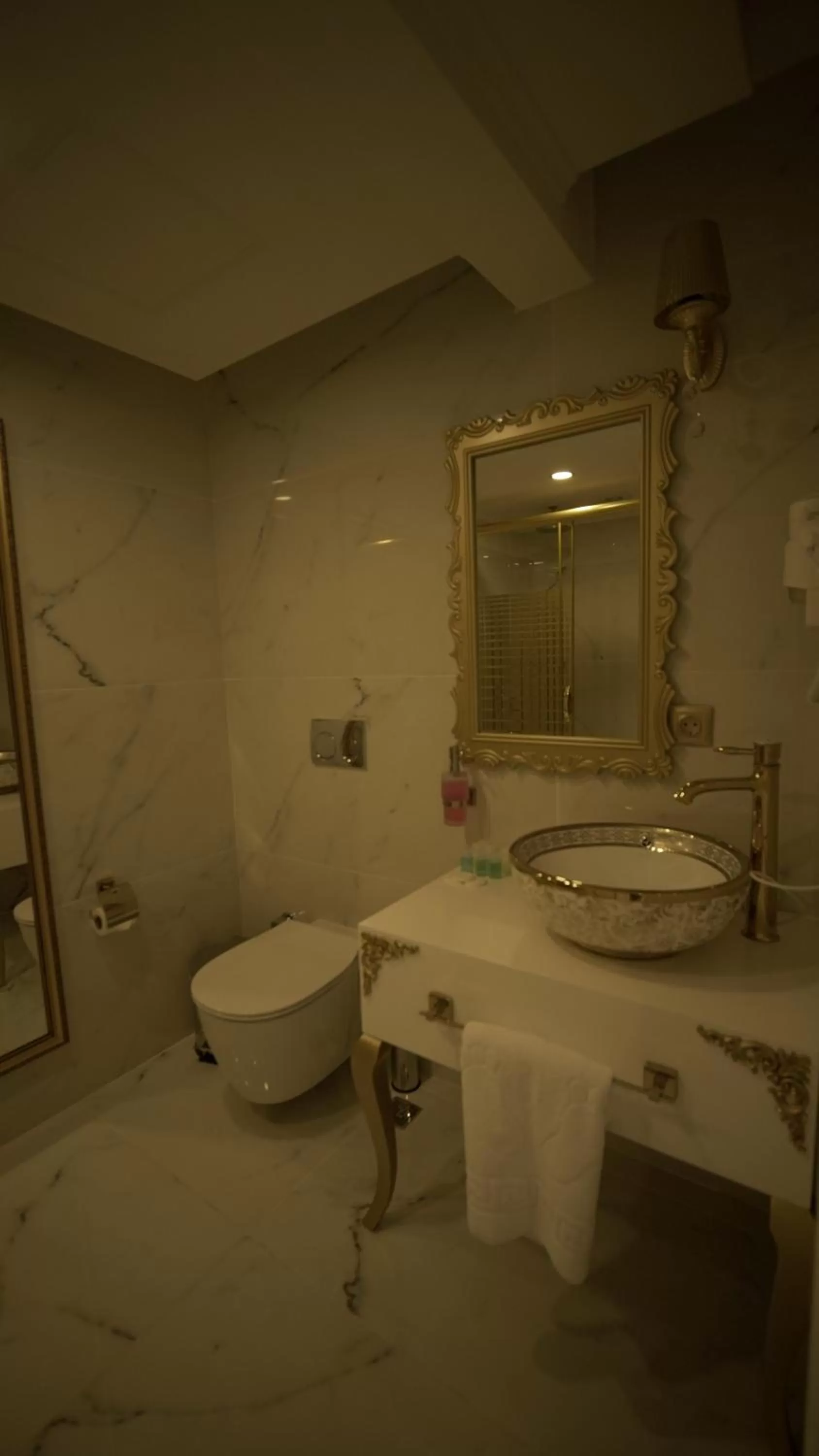 Toilet in Burj Al Istanbul