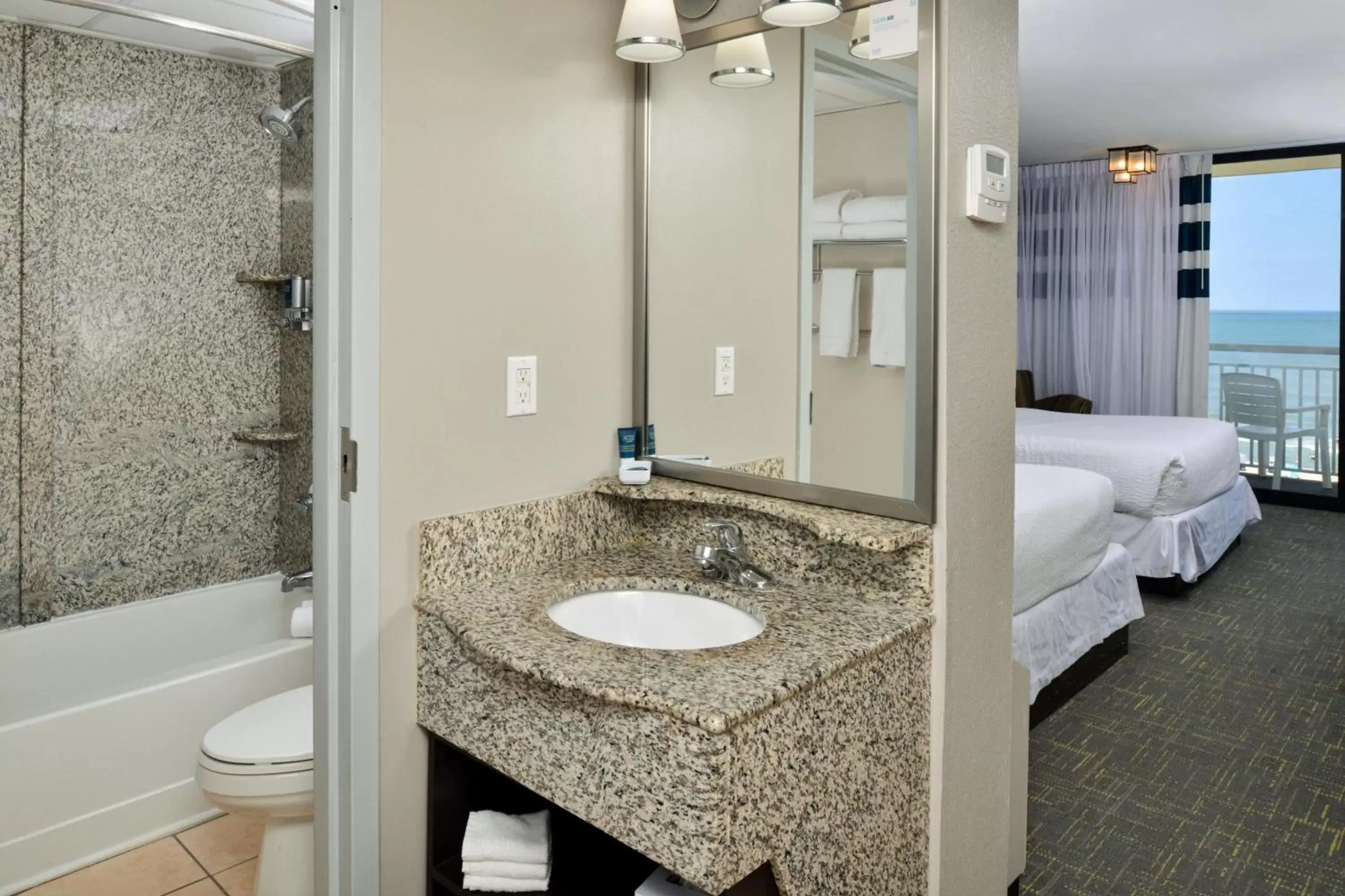 Photo of the whole room, Bathroom in Four Points by Sheraton Virginia Beach Oceanfront