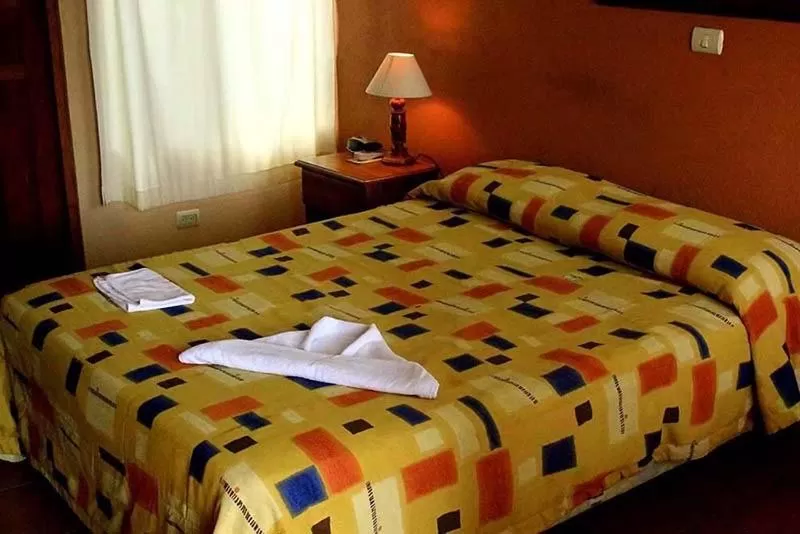 Bed in Hotel Guadalupe