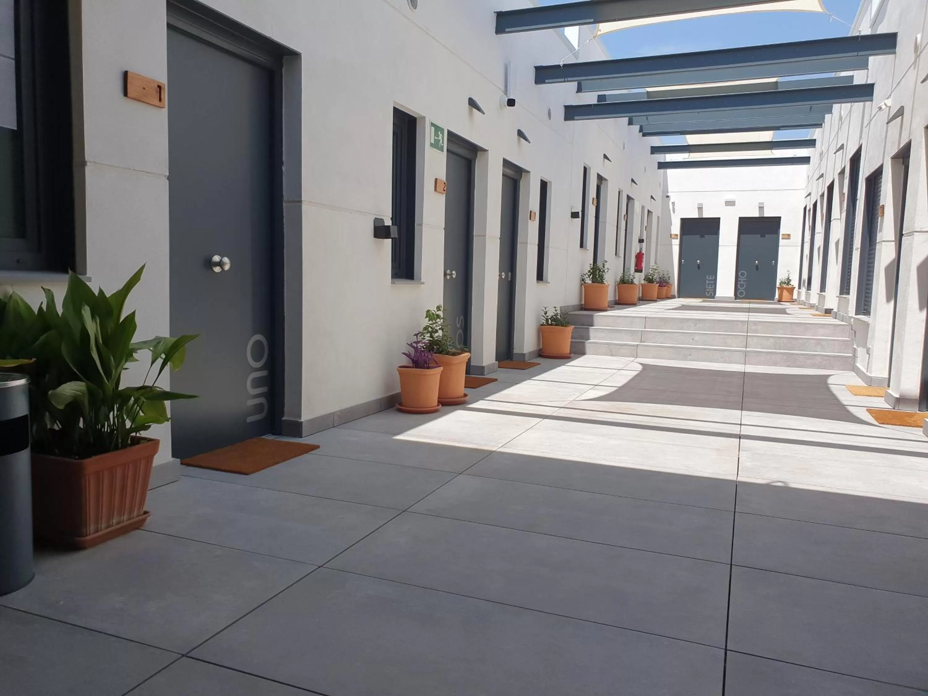 Patio in HOTEL IBERUM