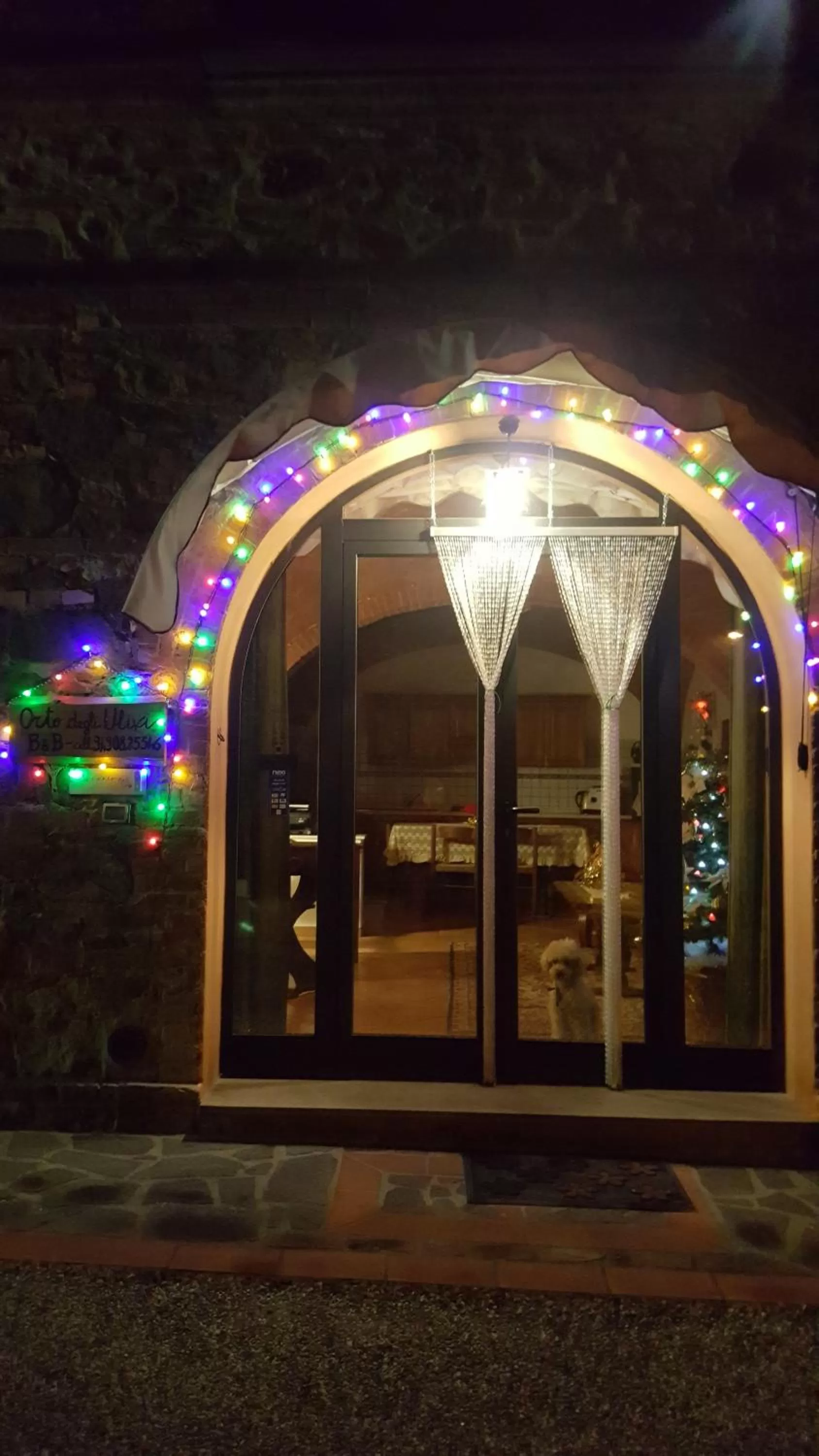 Decorative detail in Orto degli Ulivi