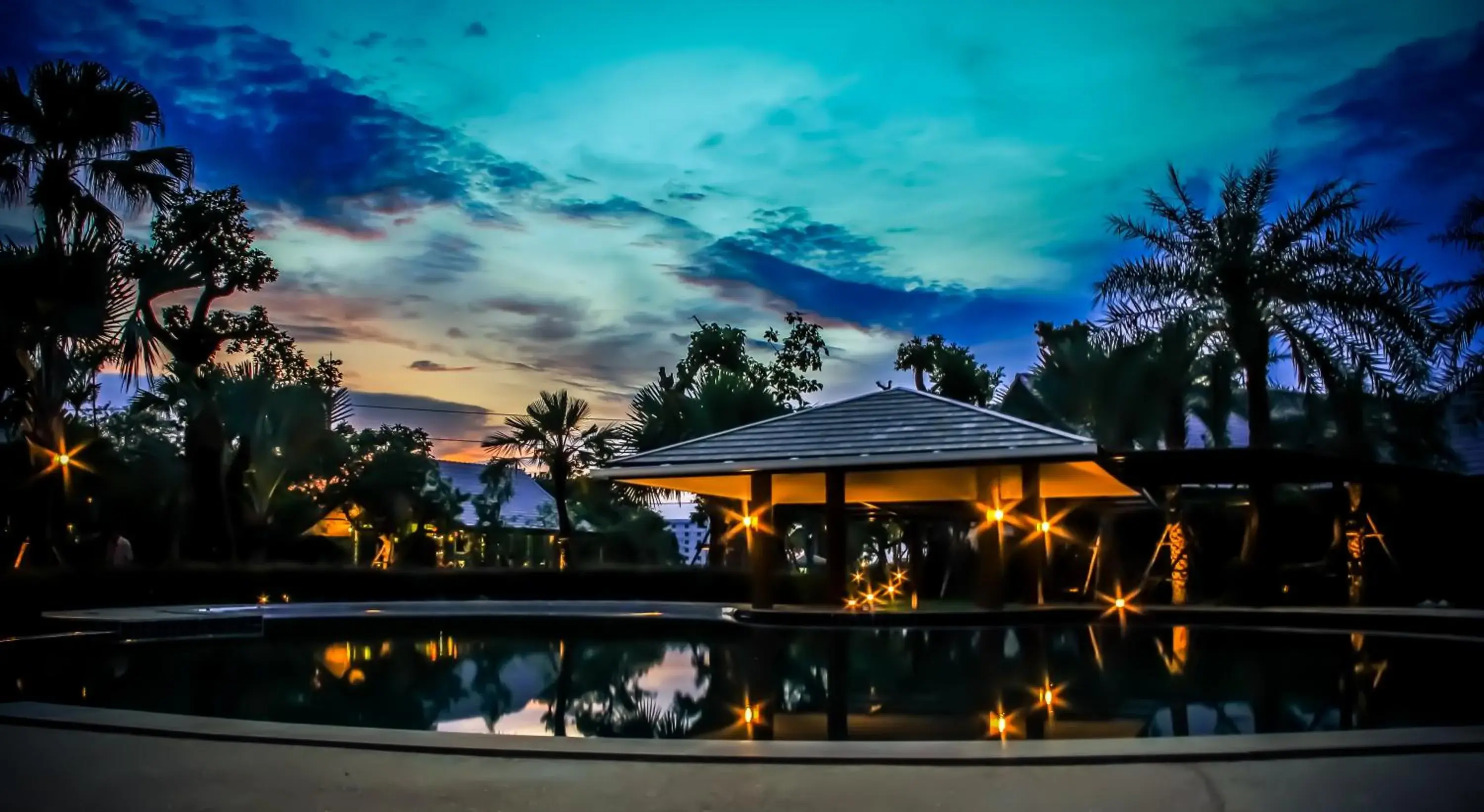 Swimming Pool in Taman Resort