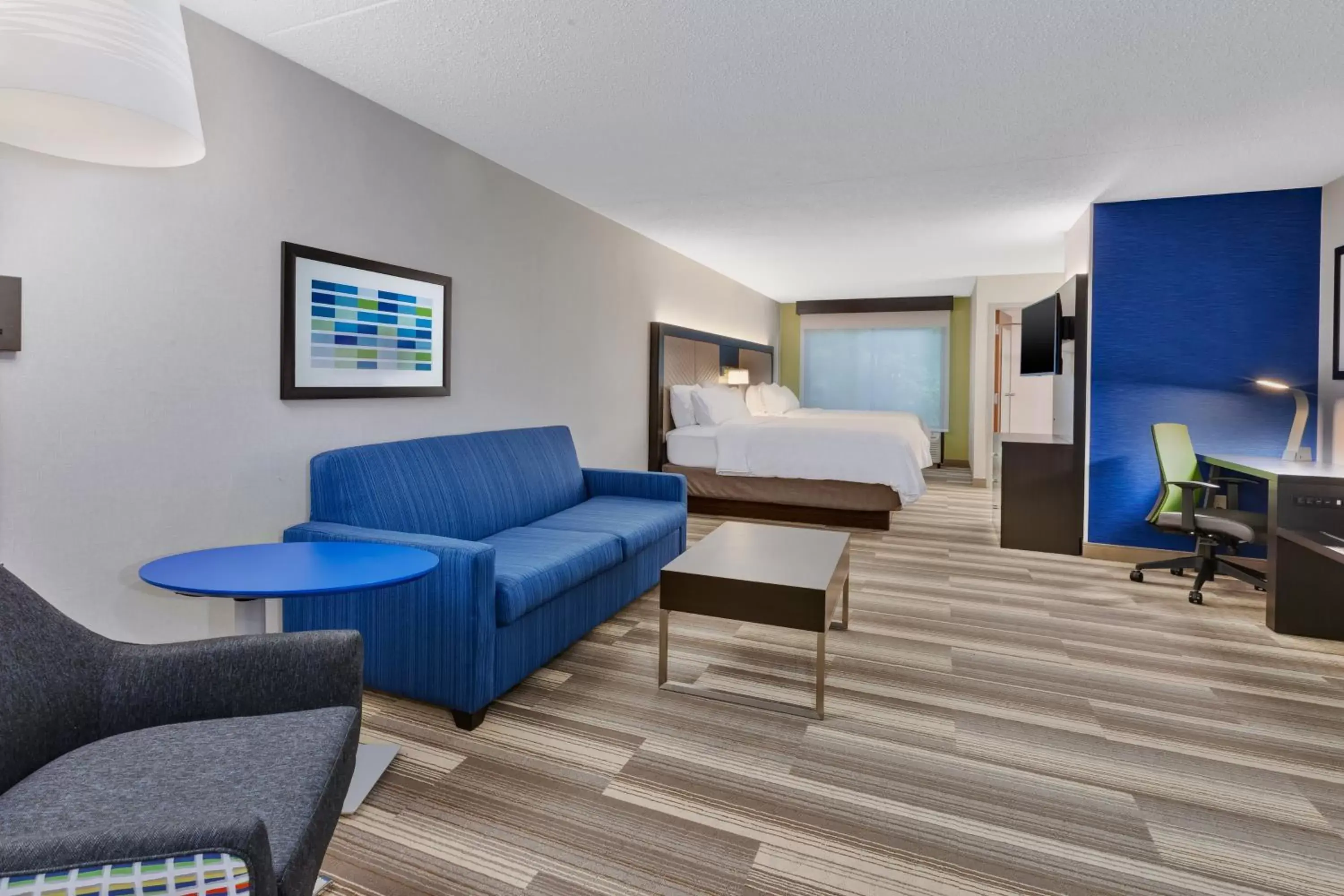 Photo of the whole room, Seating Area in Holiday Inn Express Blacksburg, an IHG Hotel