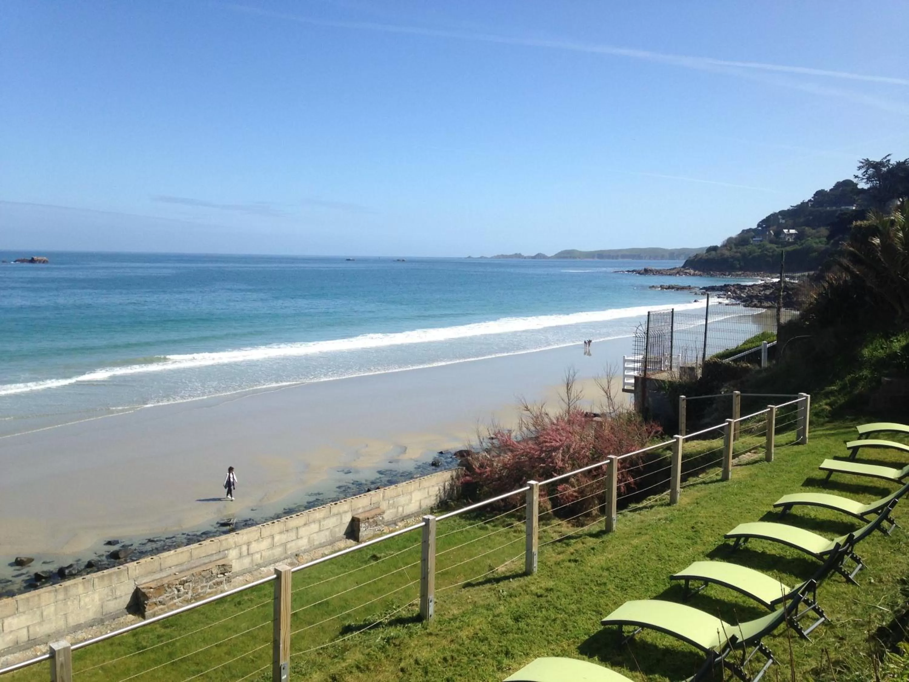 Sea view in Logis Hôtel Ker Mor