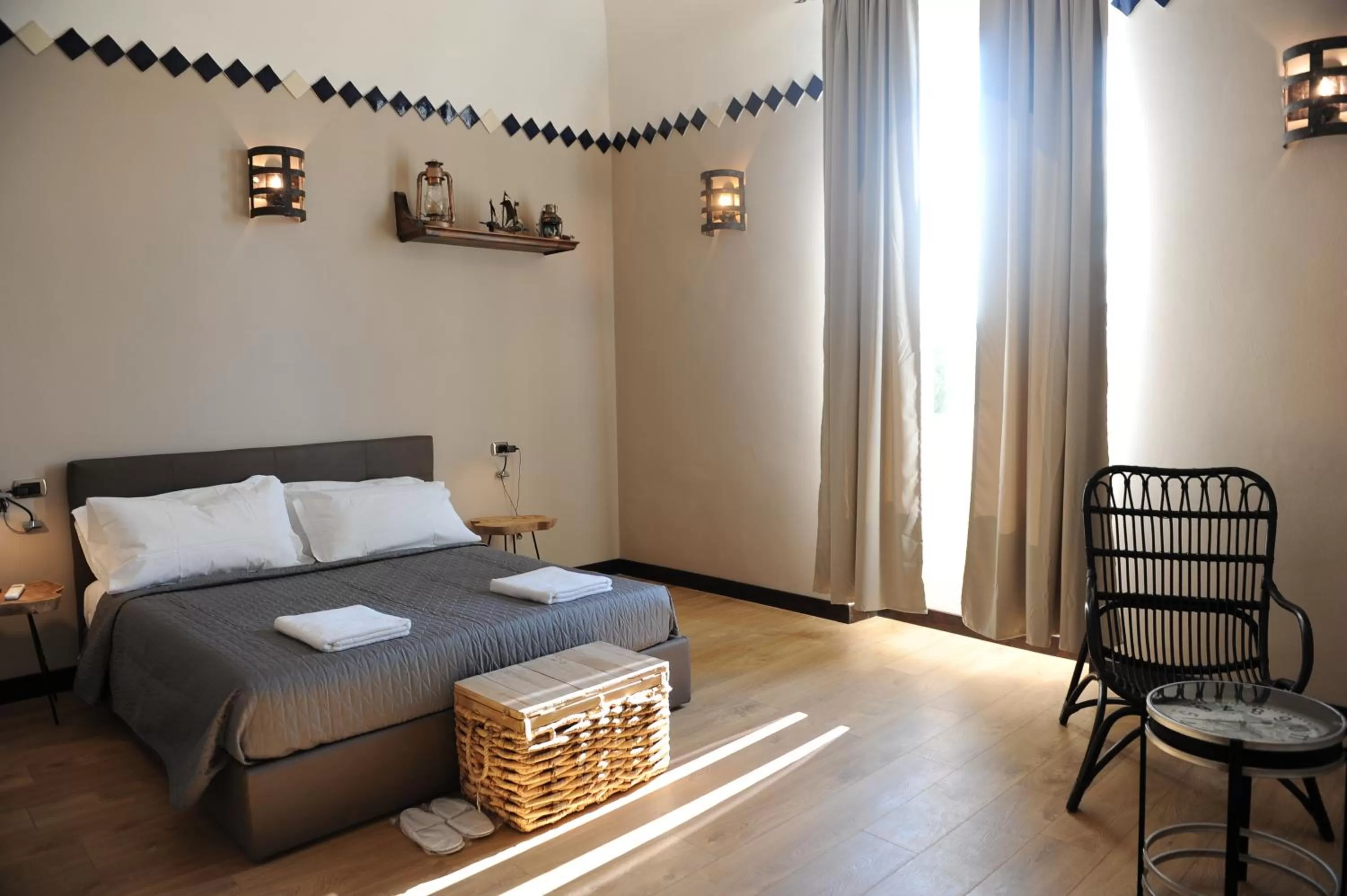 Bed in Torre Balzano B&B