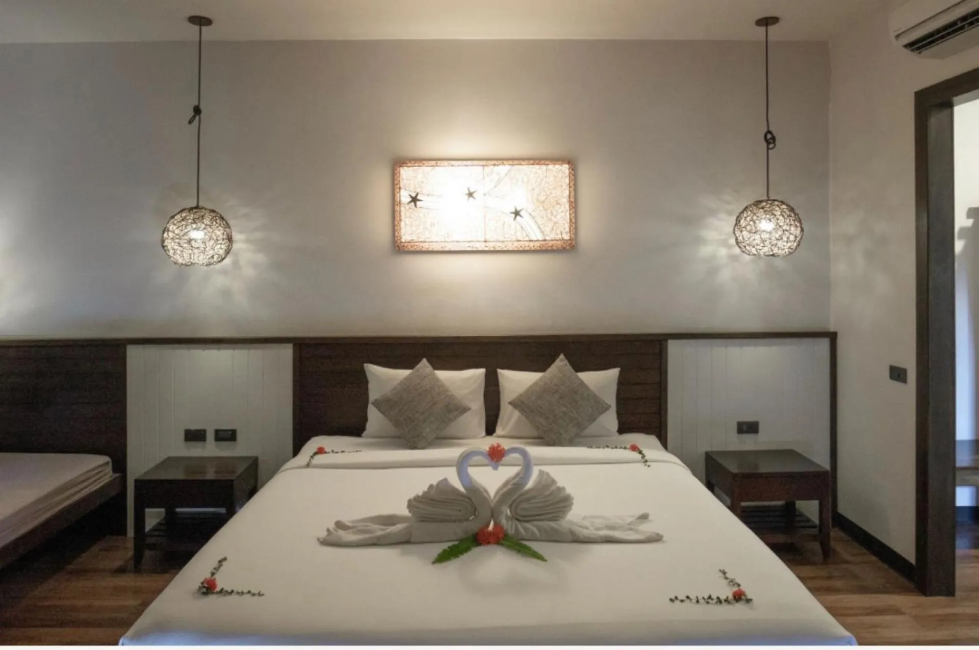 Bed in Southern Lanta Resort