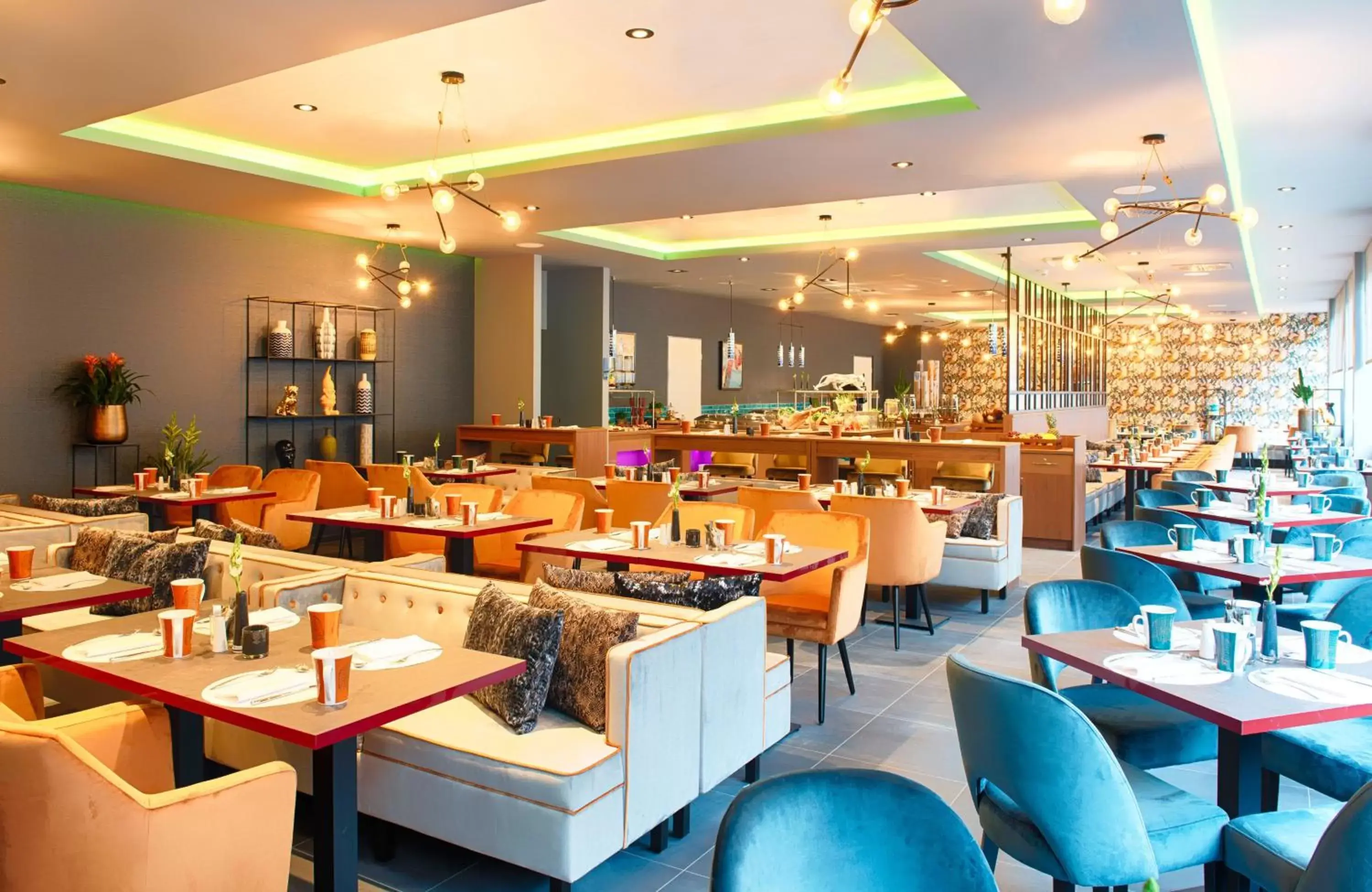 Breakfast, Restaurant/Places to Eat in NYX Hotel Mannheim by Leonardo Hotels